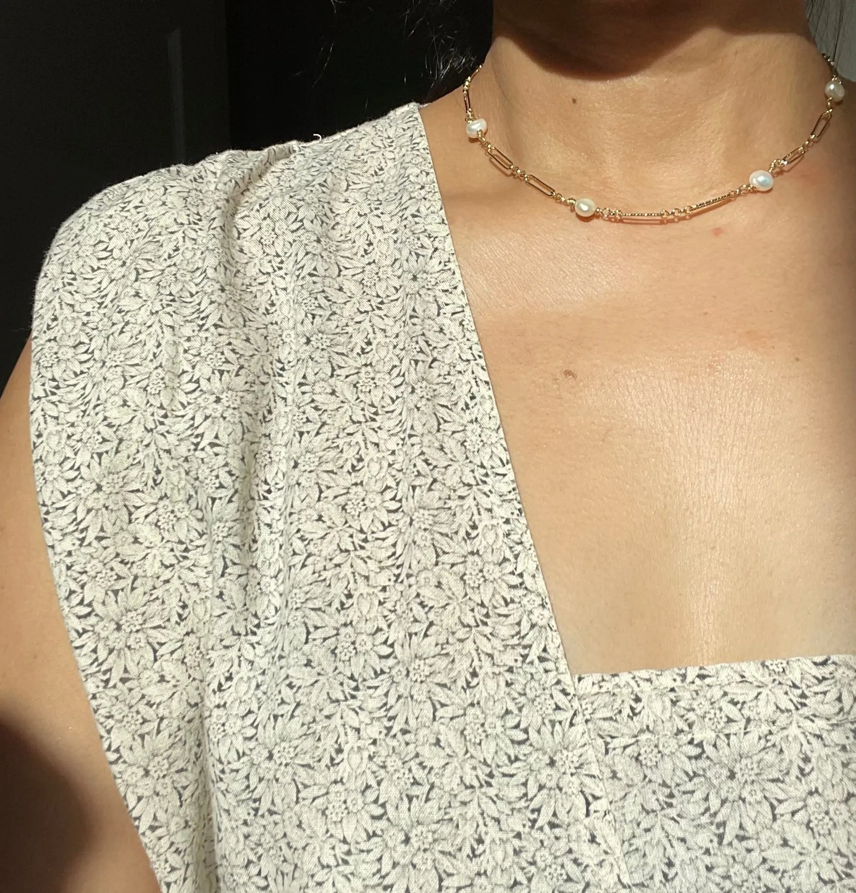 Dewdrop Pearl Necklace sold by Ordonez Le product image thumbnail 2