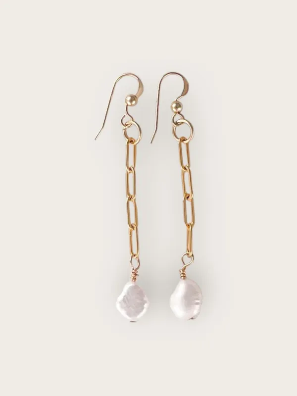 Off the Pearl Earrings sold by Ordonez Le