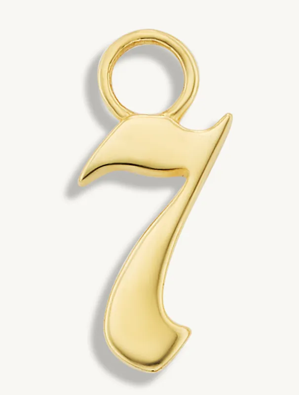 Bonne Chance Earring Charm Seven sold by Sophie Ratner