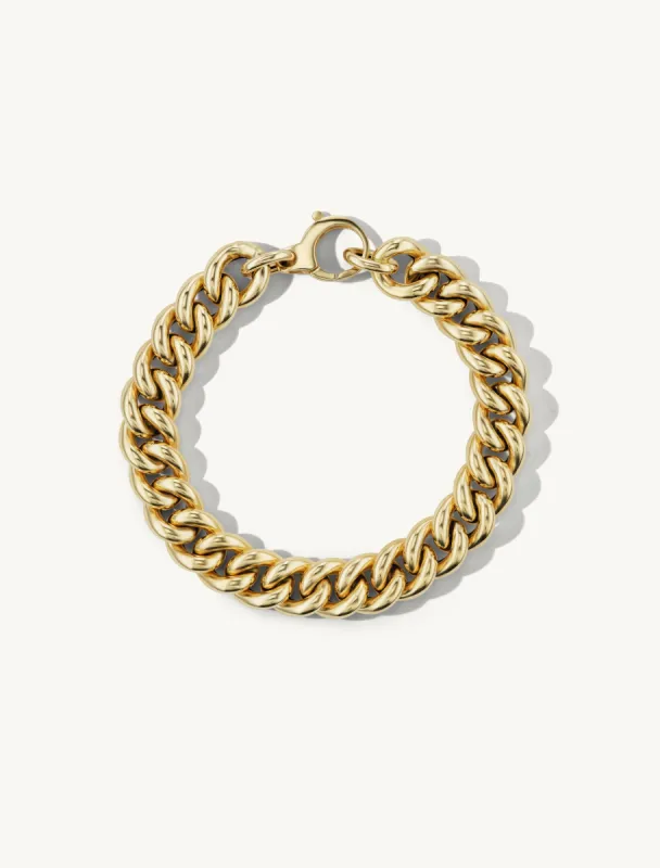 Extra Chunky Rounded Chain Bracelet sold by Sophie Ratner
