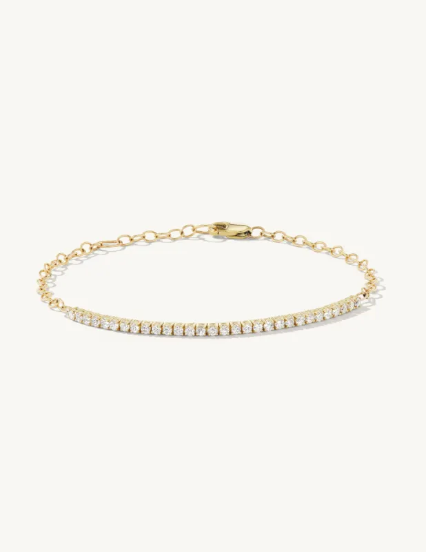 Petite Classic Diamond Tennis Bracelet sold by Sophie Ratner