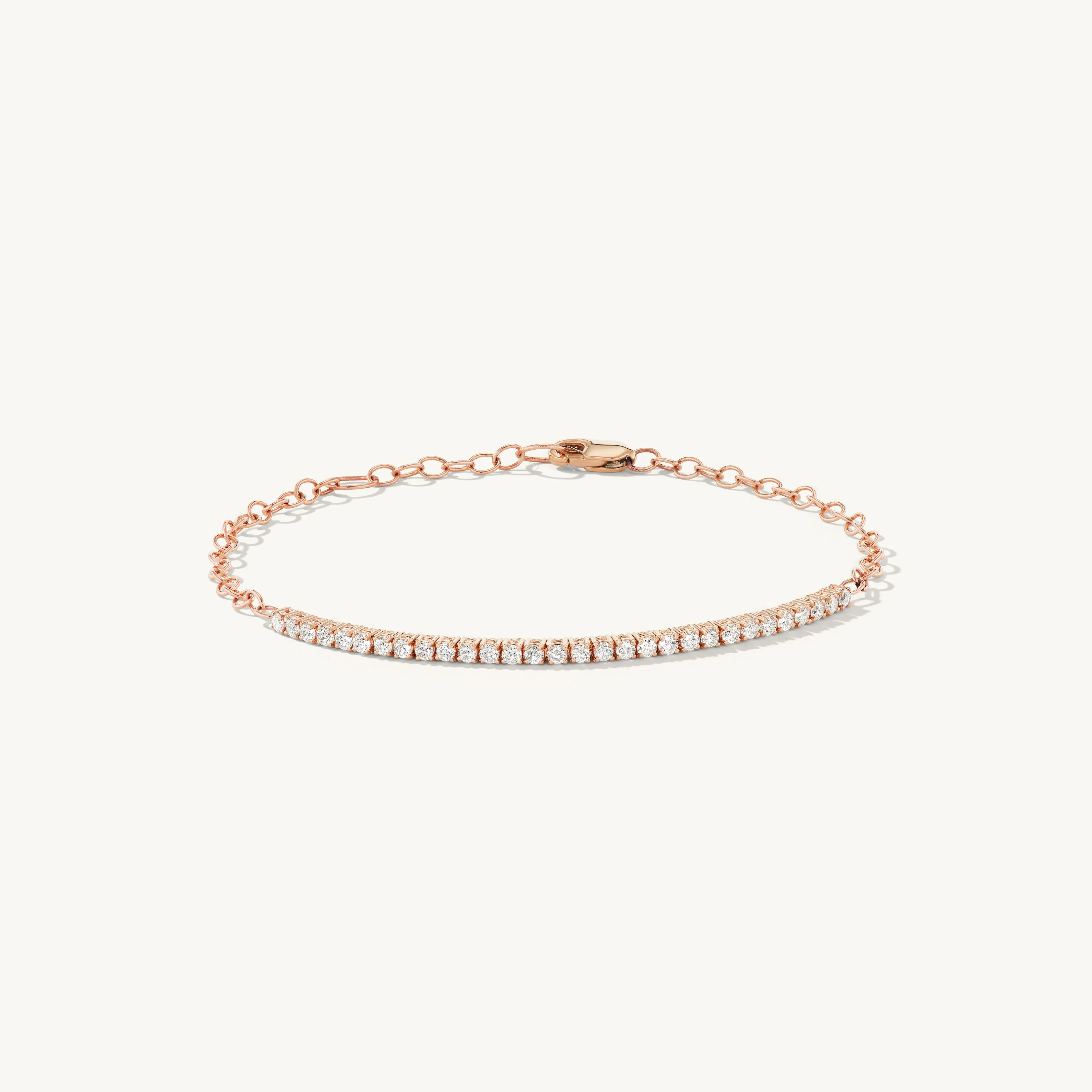 Petite Classic Diamond Tennis Bracelet sold by Sophie Ratner product image thumbnail 4