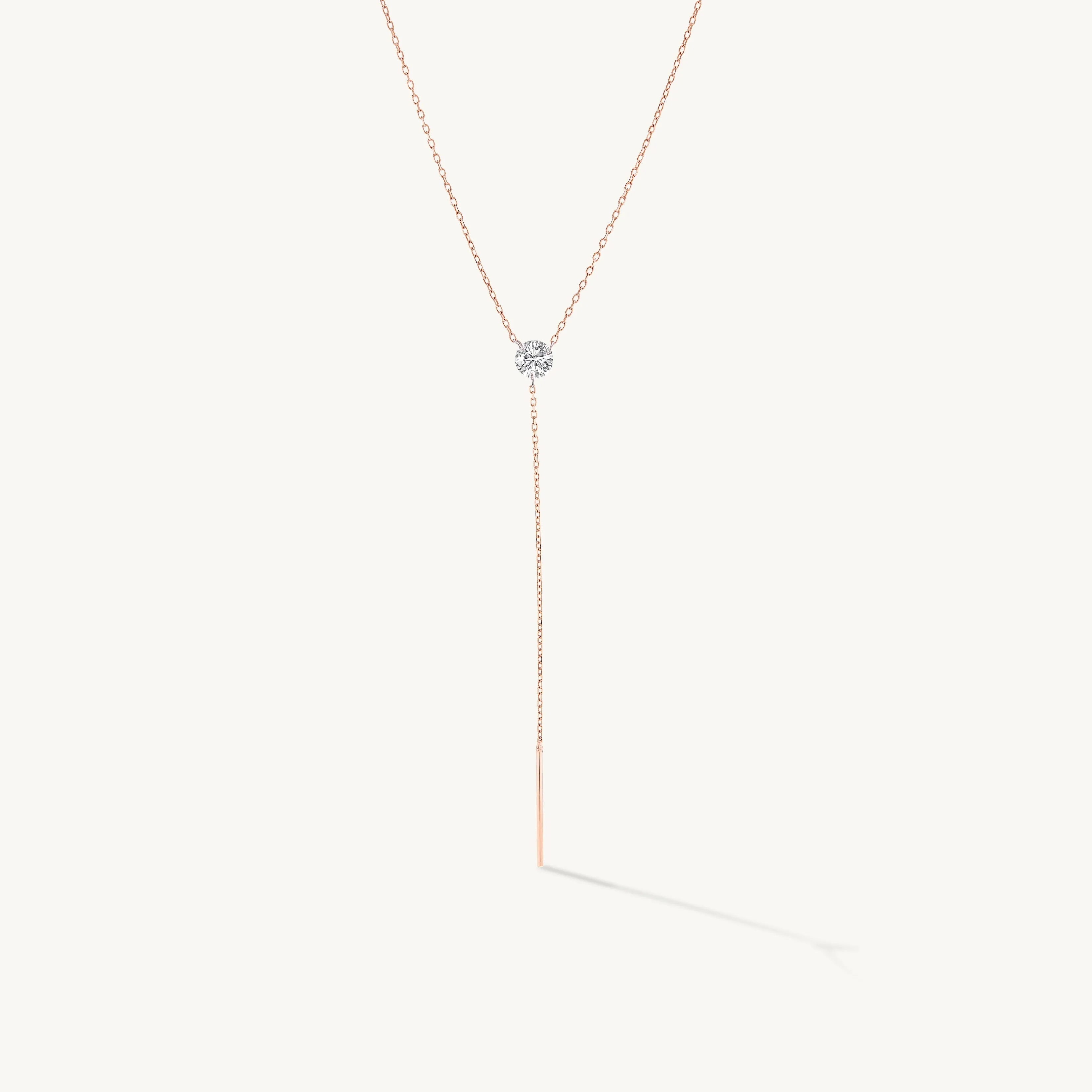 Pierced Diamond Lariat sold by Sophie Ratner product image thumbnail 3