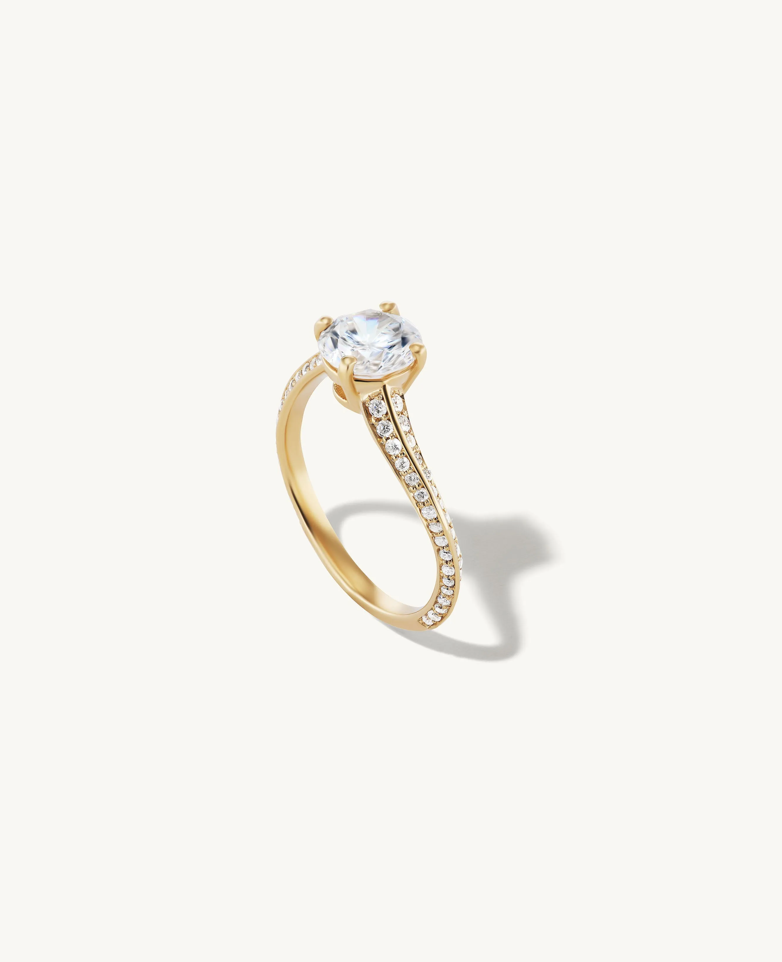 Pave Tidal Engagement Try-On Ring sold by Sophie Ratner