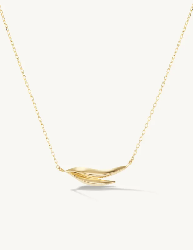 Flame Silhouette Necklace sold by Sophie Ratner