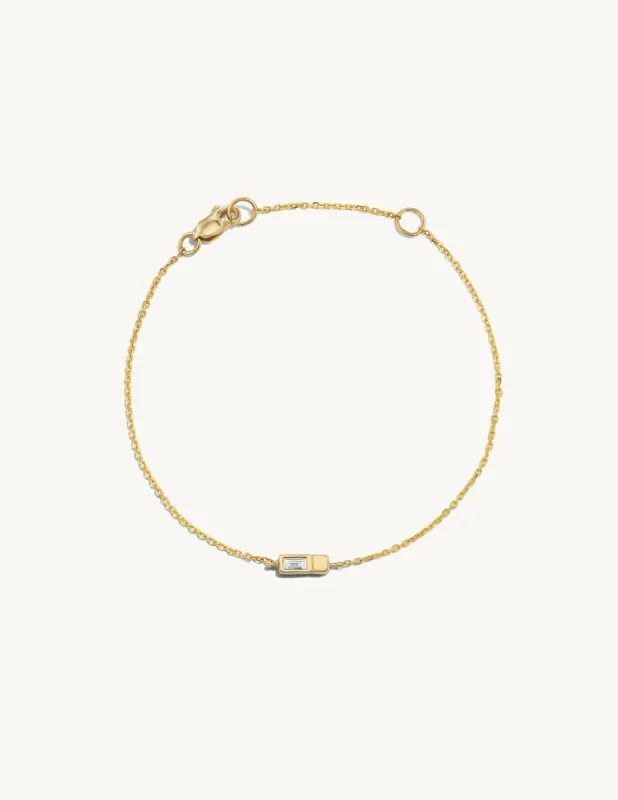 Stacked Diamond Bond Bracelet sold by Sophie Ratner