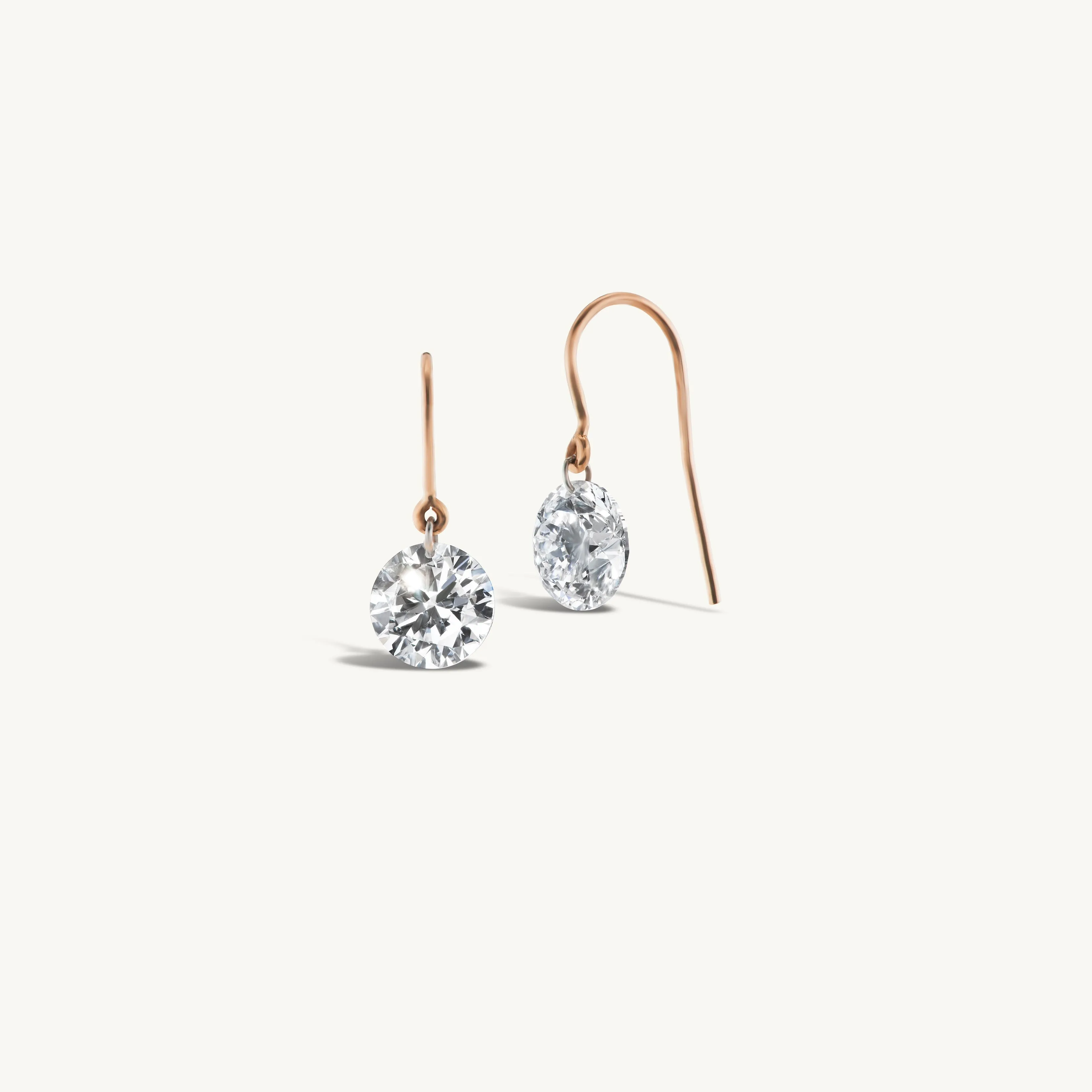 Grand Pierced Diamond Earrings sold by Sophie Ratner product image thumbnail 5