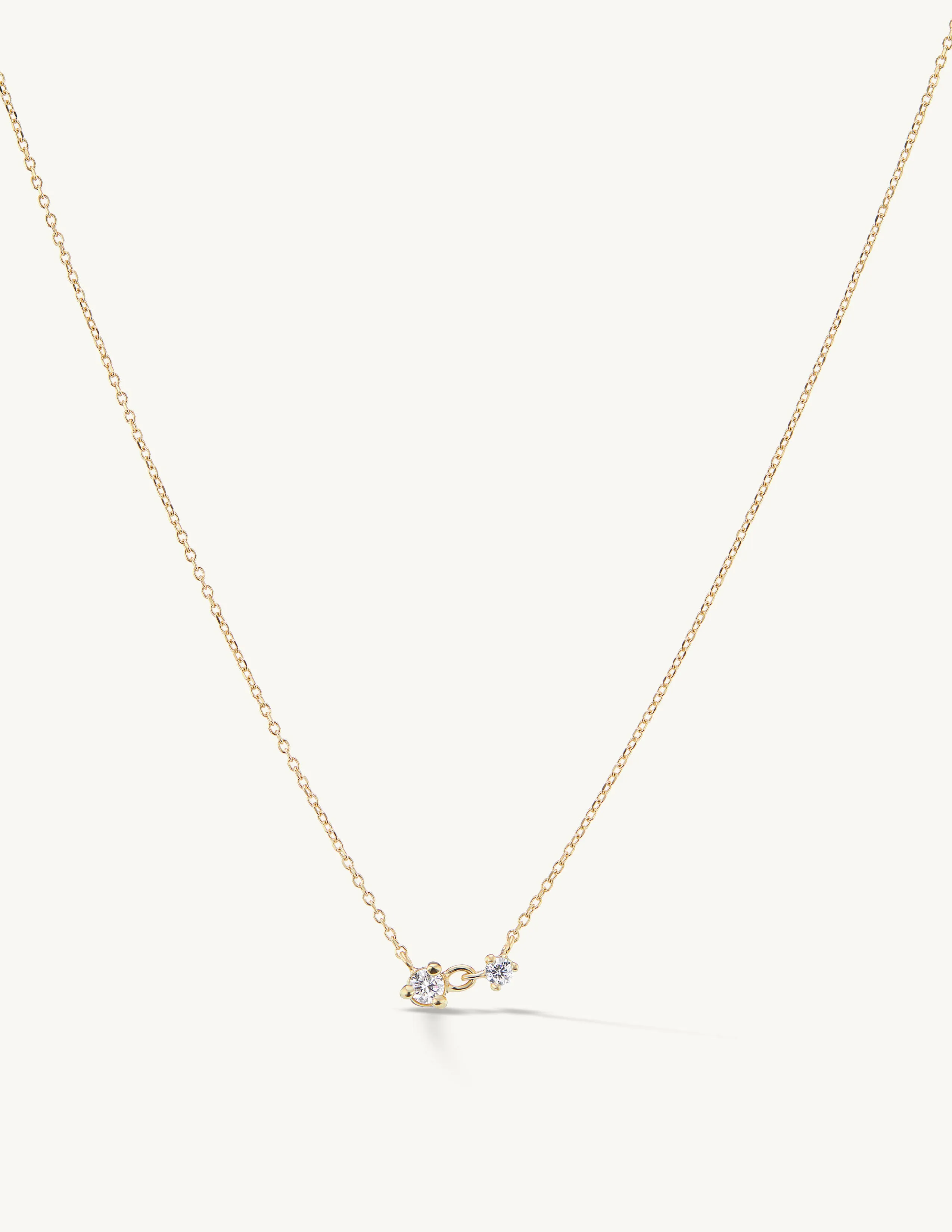 Diamond Twin Necklace sold by Sophie Ratner