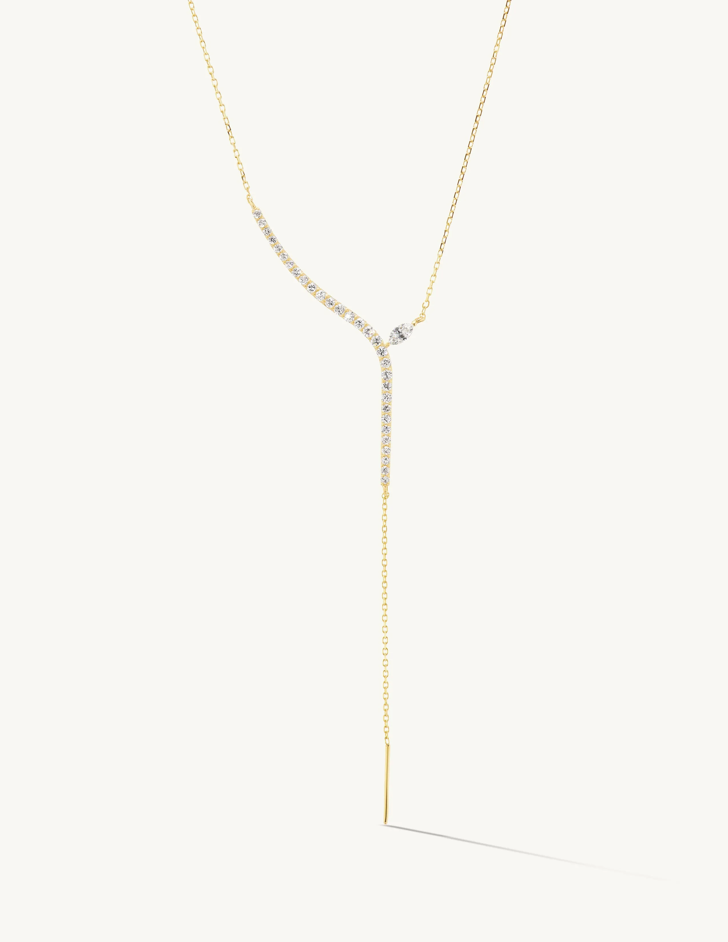 Pave Marquise Sway Lariat sold by Sophie Ratner