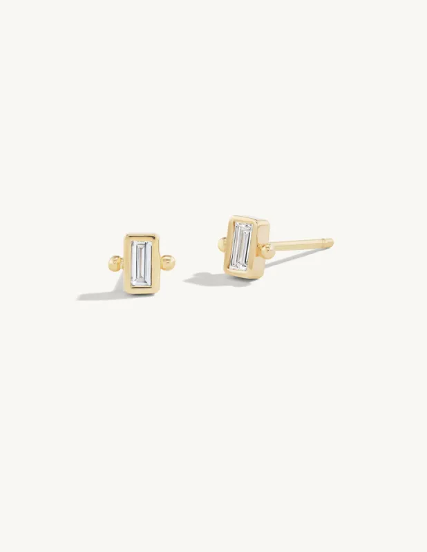 Stacked Diamond Studs sold by Sophie Ratner