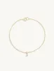 Pierced Diamond Beaded Chain Bracelet sold by Sophie Ratner