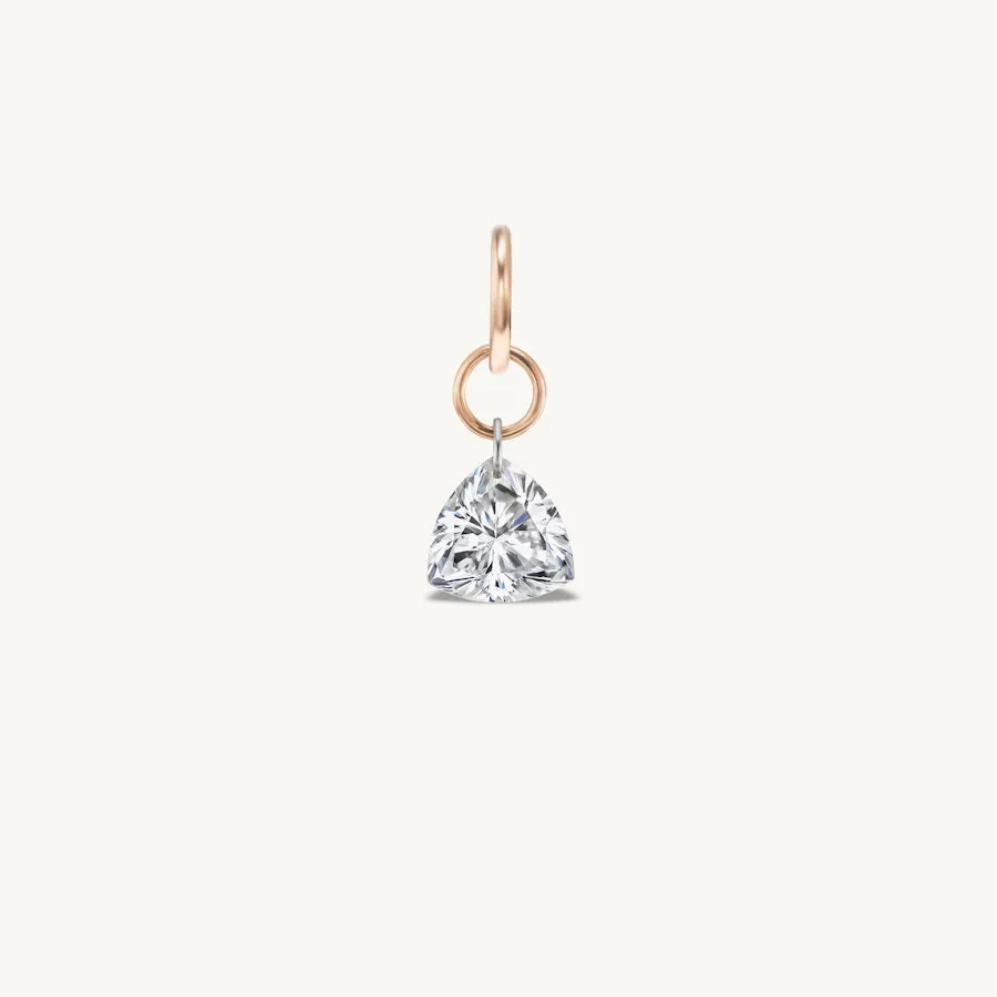 Large Trillion Pierced Diamond Charm for Chains sold by Sophie Ratner product image thumbnail 3