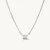 Emerald Cut Necklace sold by Sophie Ratner