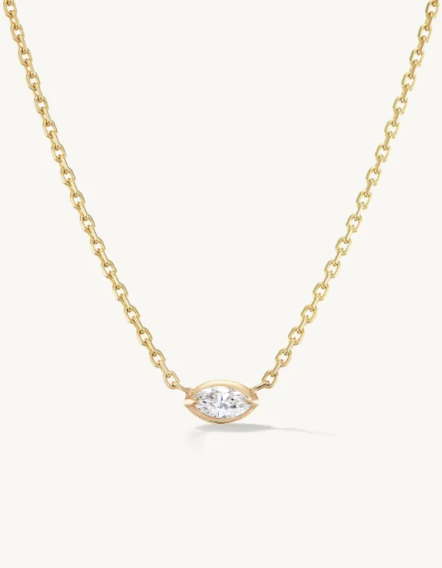 Marquise Necklace sold by Sophie Ratner