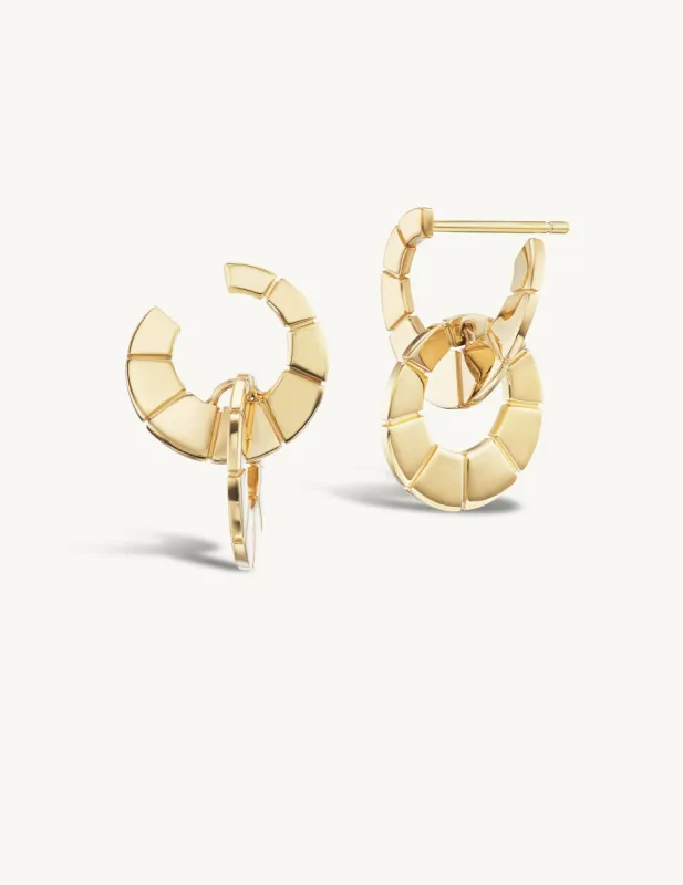 Ridged Intertwined Earrings sold by Sophie Ratner
