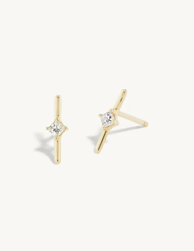 Square Dash Studs sold by Sophie Ratner