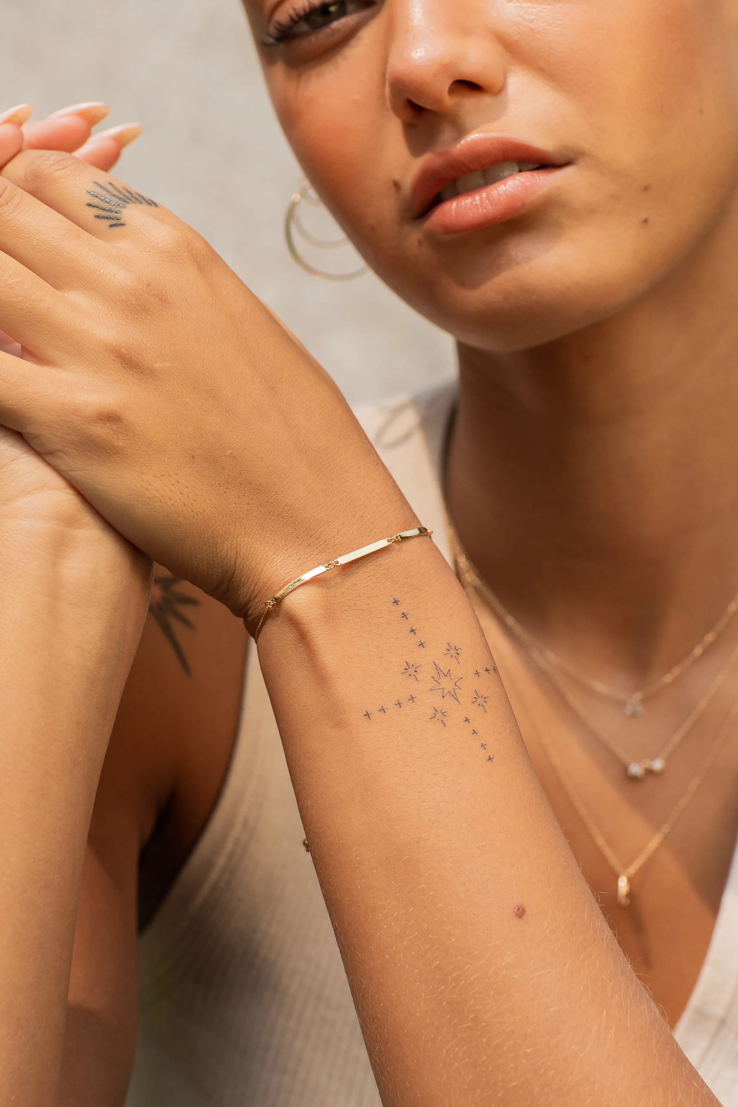 Gold Bar Bracelet sold by Sophie Ratner product image thumbnail 2