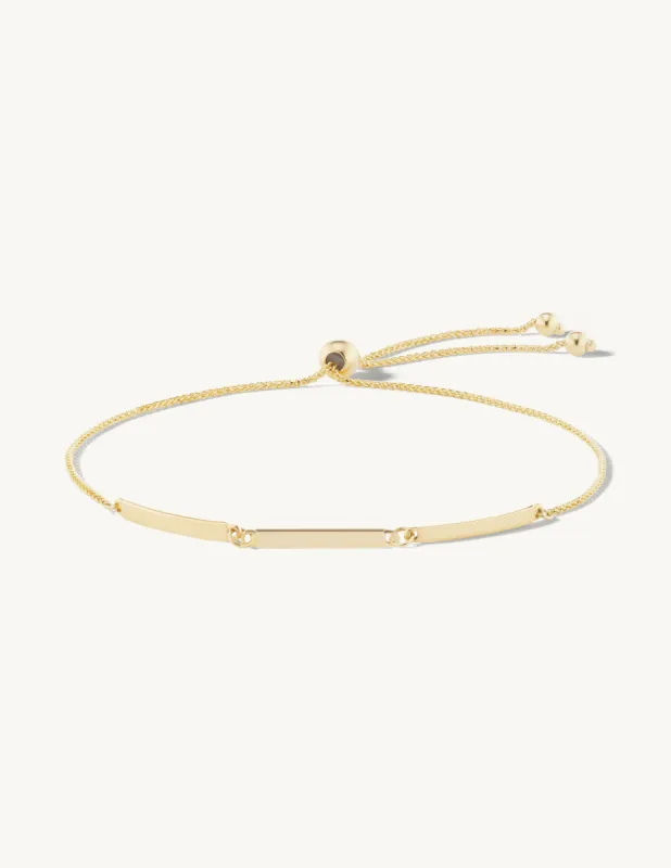 Gold Bar Bracelet sold by Sophie Ratner
