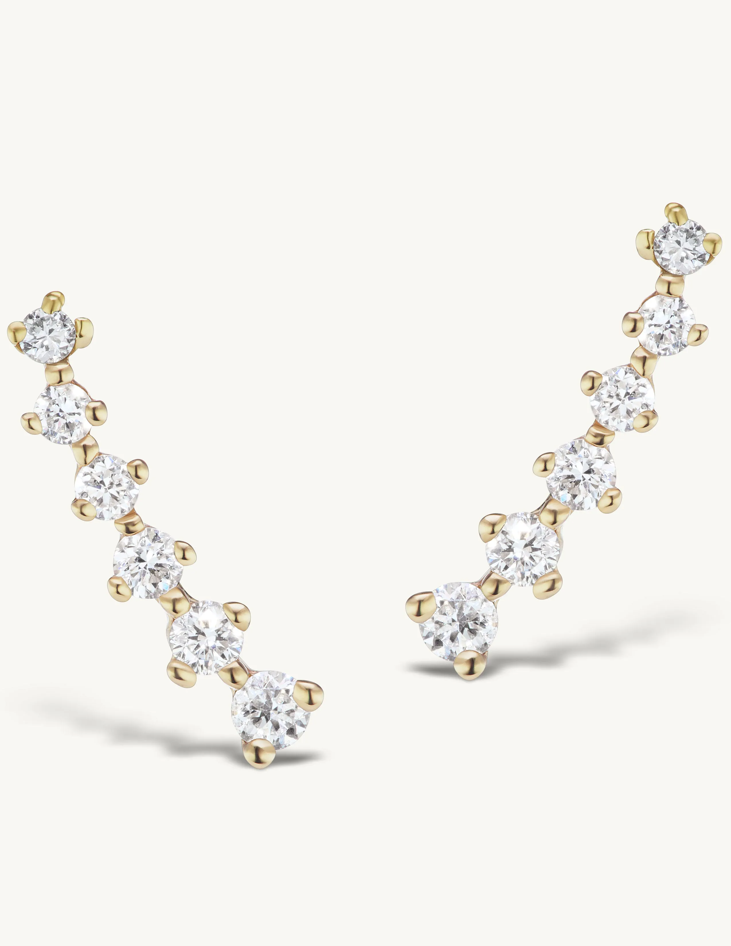 Diamond Swell Studs sold by Sophie Ratner