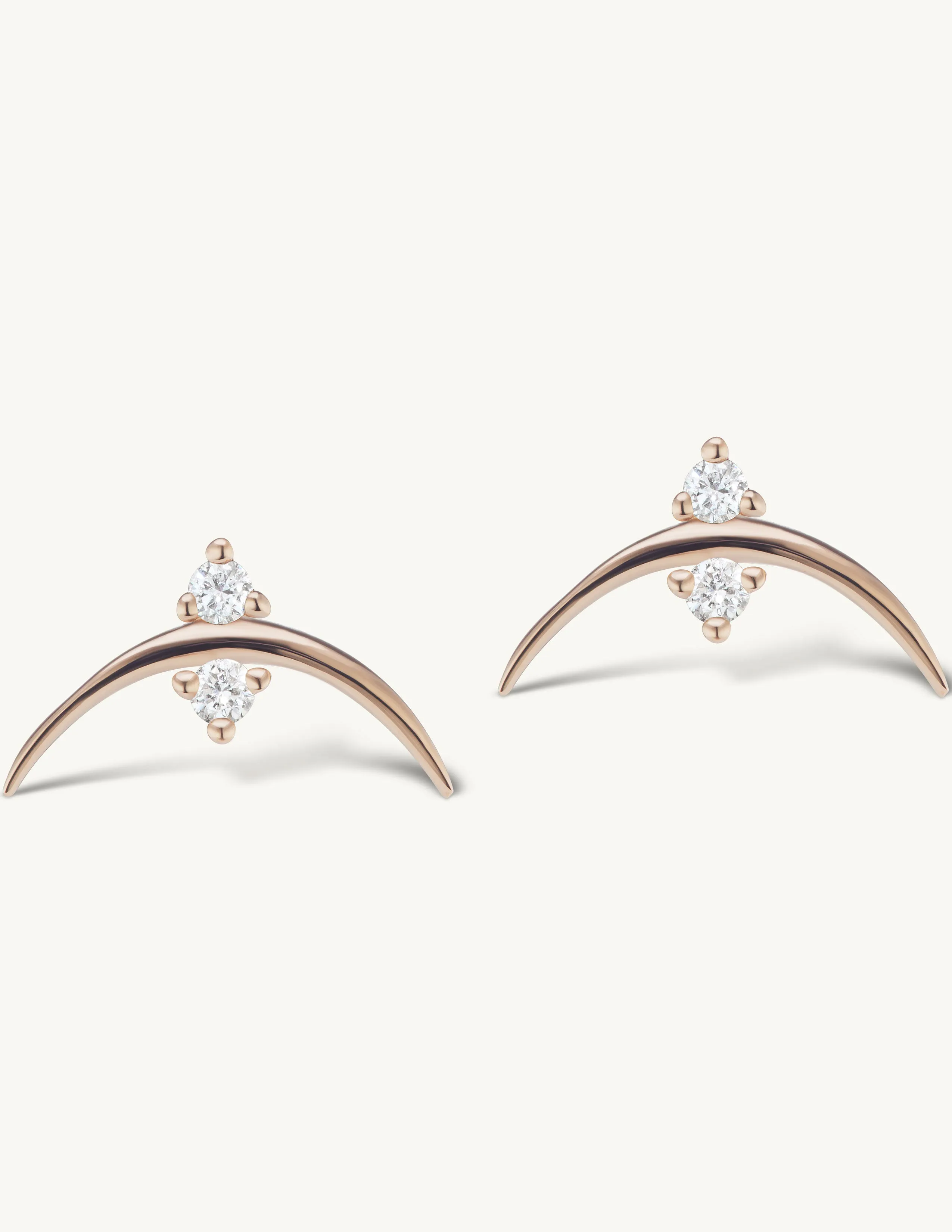 Crescent Studs sold by Sophie Ratner product image thumbnail 3