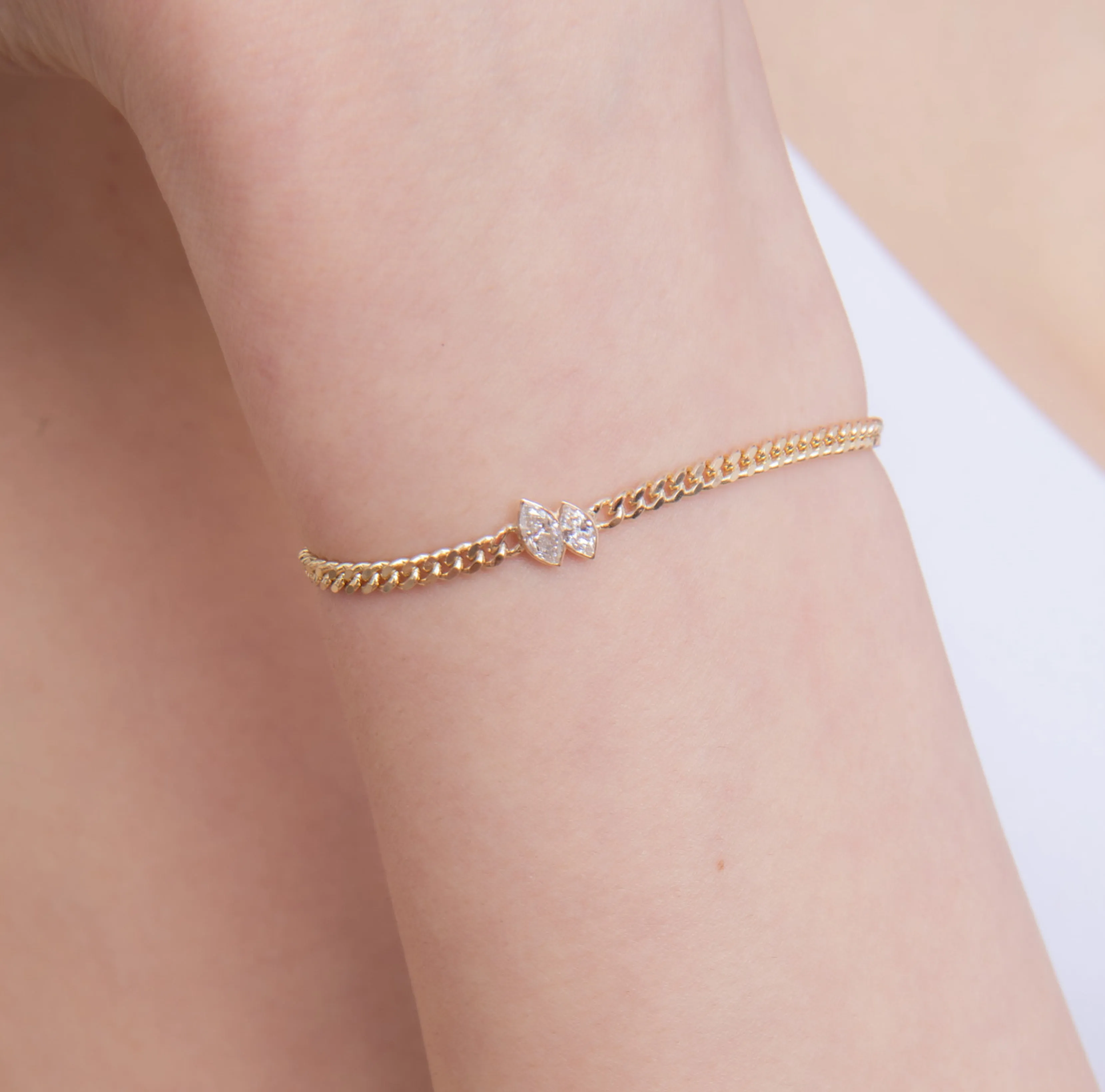 Duet Marquise Bracelet sold by Sophie Ratner product image thumbnail 2