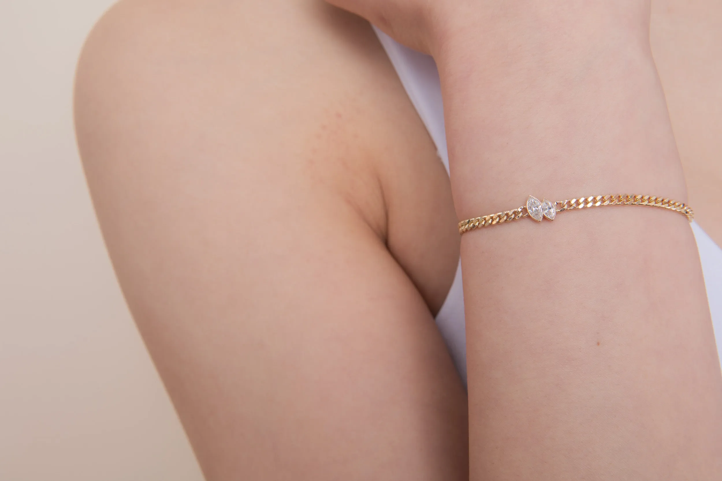 Duet Marquise Bracelet sold by Sophie Ratner product image thumbnail 3