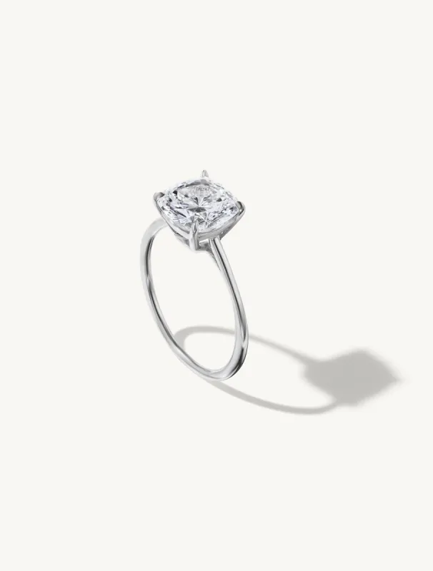 Floating Round Engagement Try-On Ring sold by Sophie Ratner