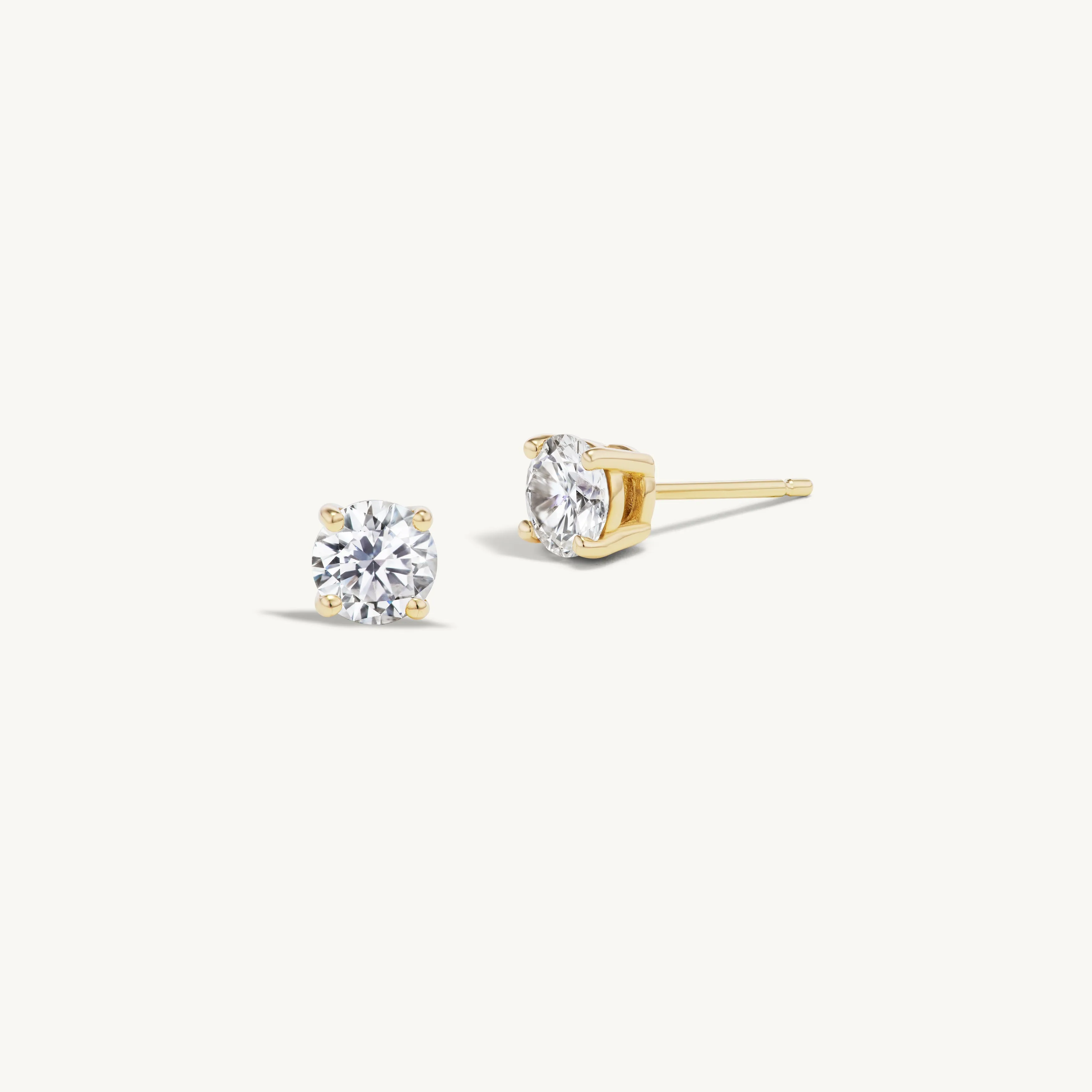 Diamond Studs with Diamond Earring Jacket Pair sold by Sophie Ratner product image thumbnail 2