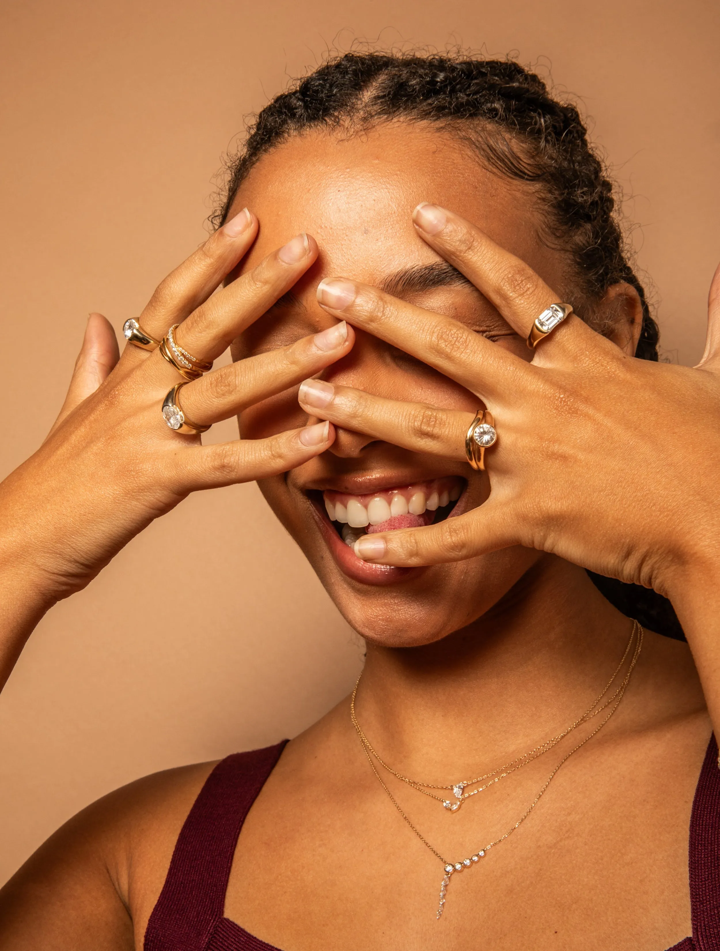 Emerald Cut Signet Ring sold by Sophie Ratner product image thumbnail 4