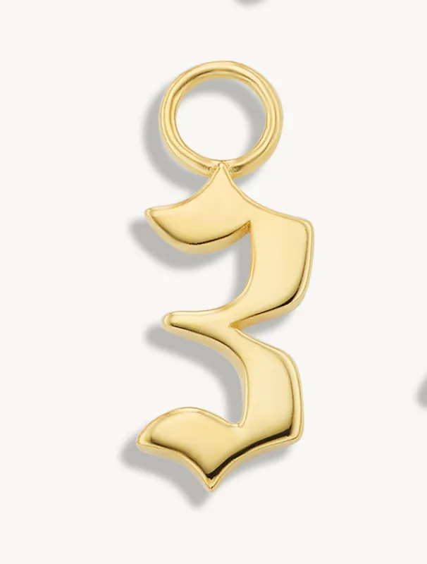 Bonne Chance Earring Charm Three sold by Sophie Ratner