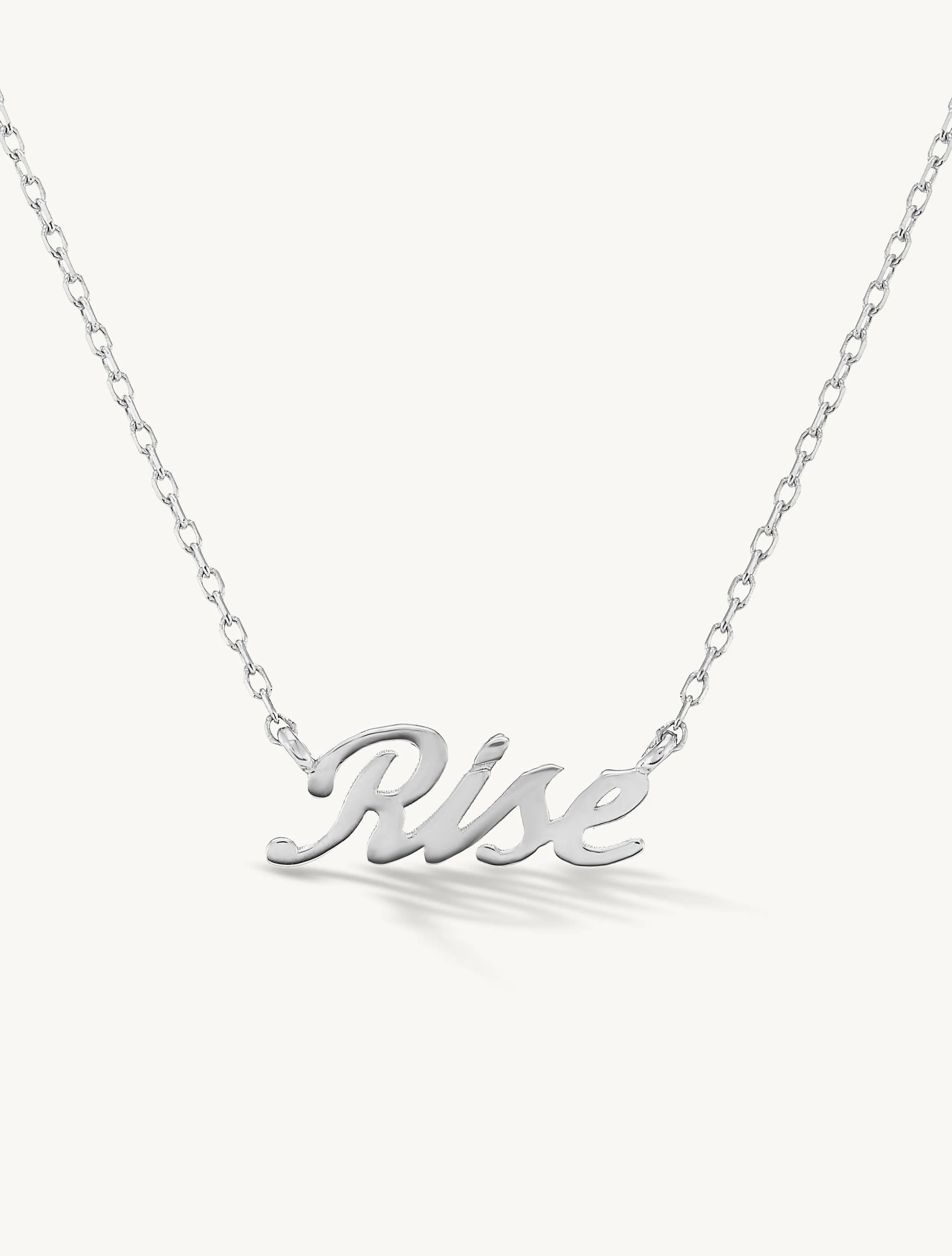 Rise Silver Necklace sold by Sophie Ratner