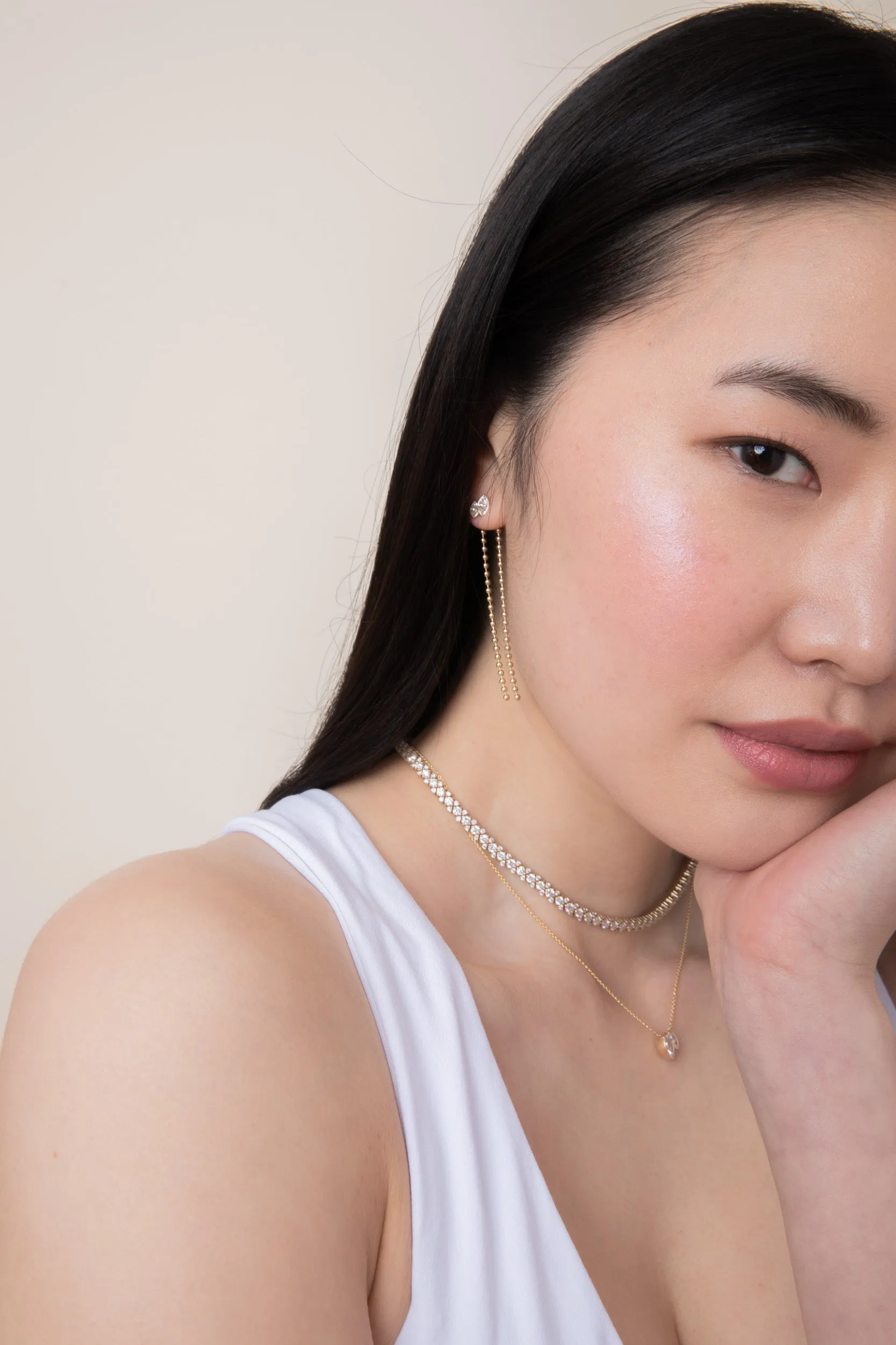 Duet Marquise Stud sold by Sophie Ratner product image thumbnail 5