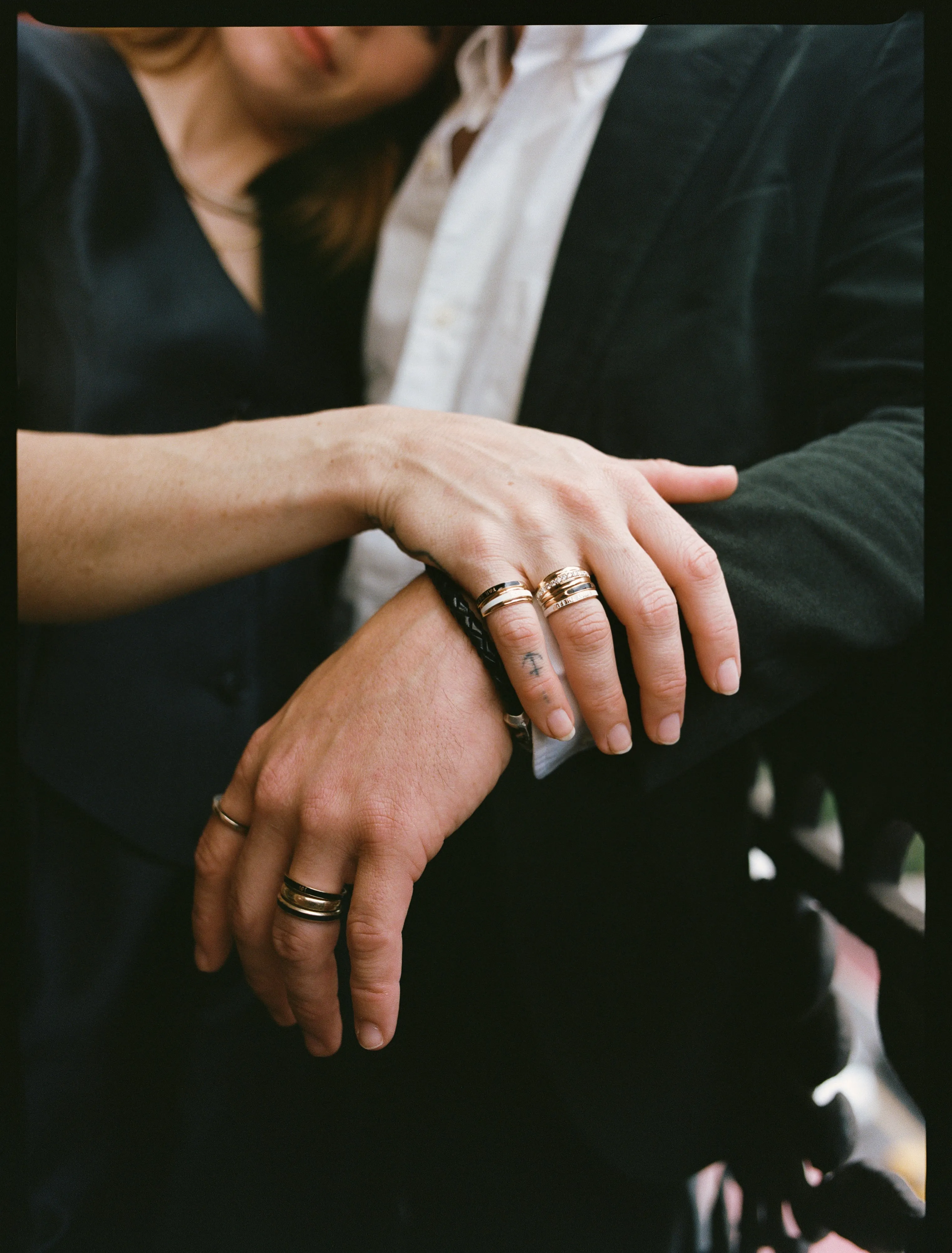 SRJ x ZM Thin Enamel Cigar Band sold by Sophie Ratner product image thumbnail 3