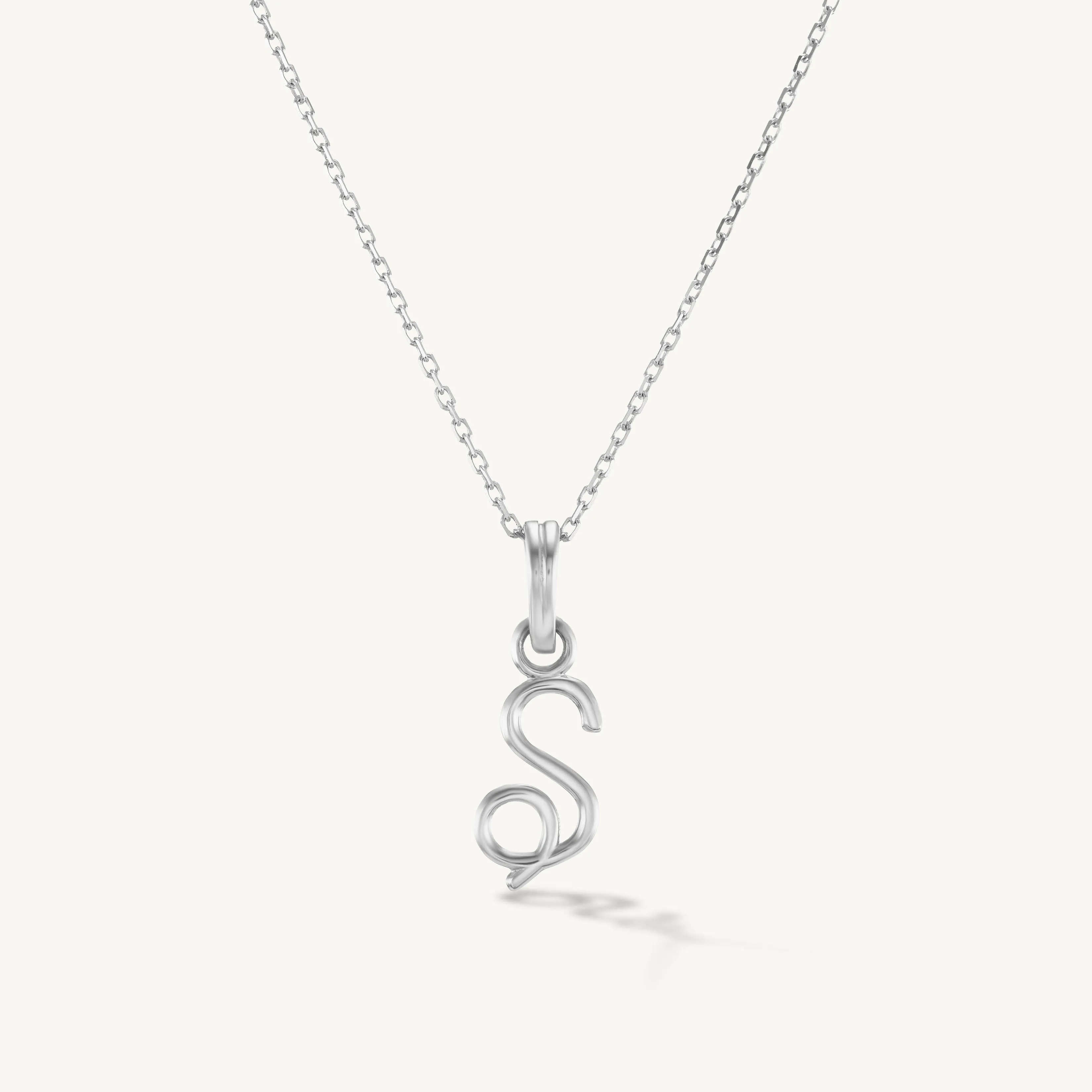 Solid Script Pendant sold by Sophie Ratner product image thumbnail 4