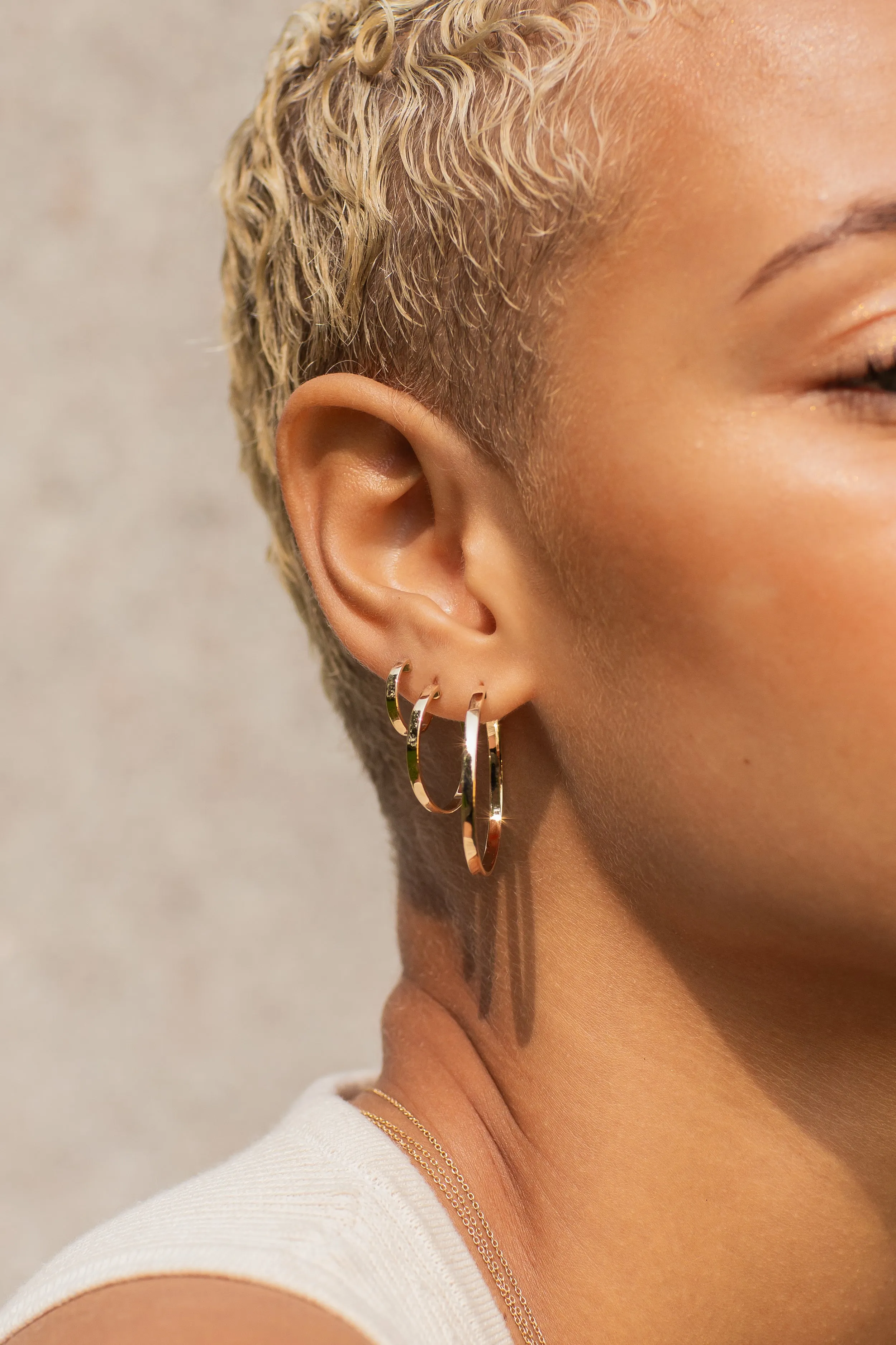 Medium Forever Hoops sold by Sophie Ratner product image thumbnail 2