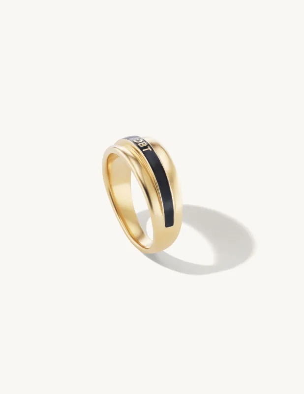 SRJ x ZM Thick Enamel Cigar Band sold by Sophie Ratner