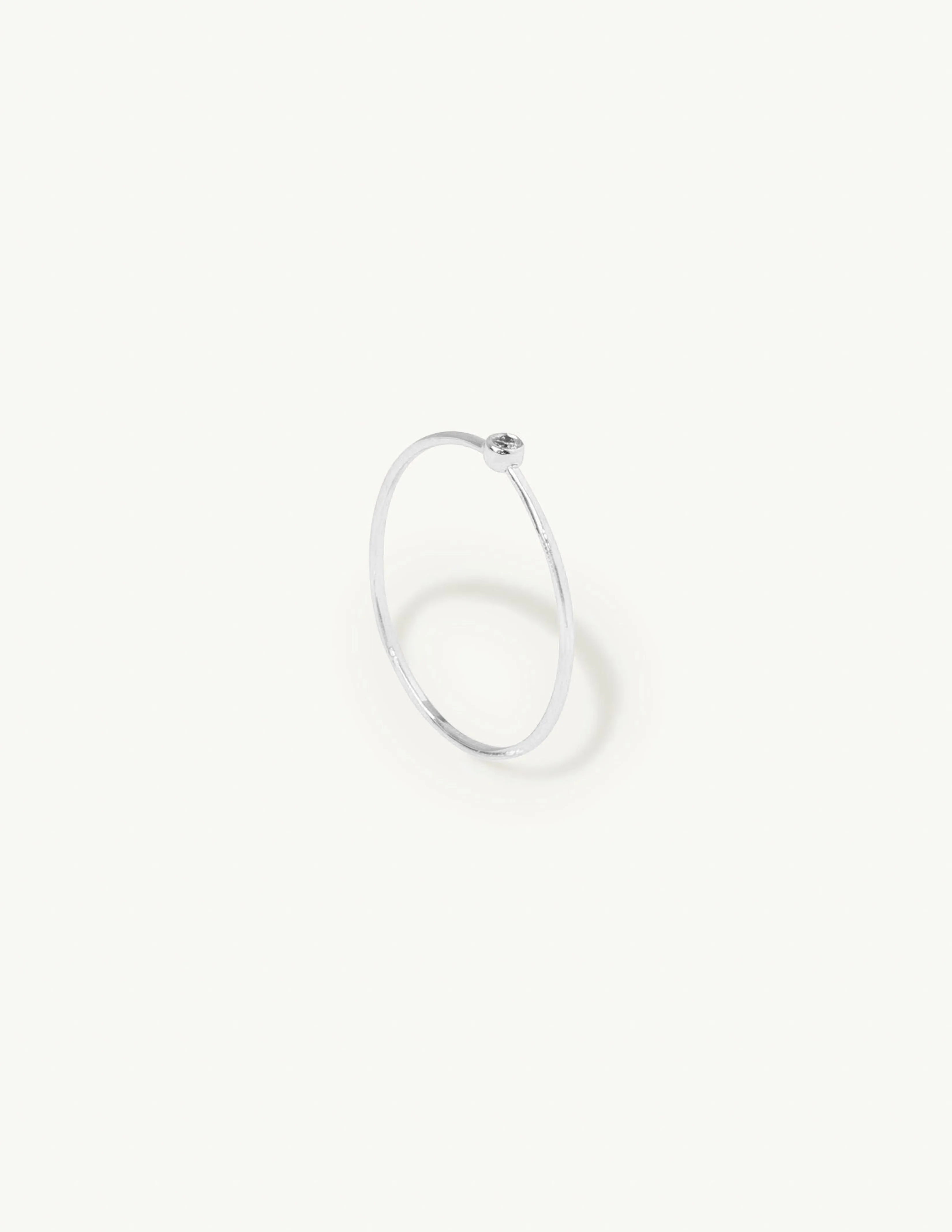 One Diamond Orbit Ring sold by Sophie Ratner product image thumbnail 5