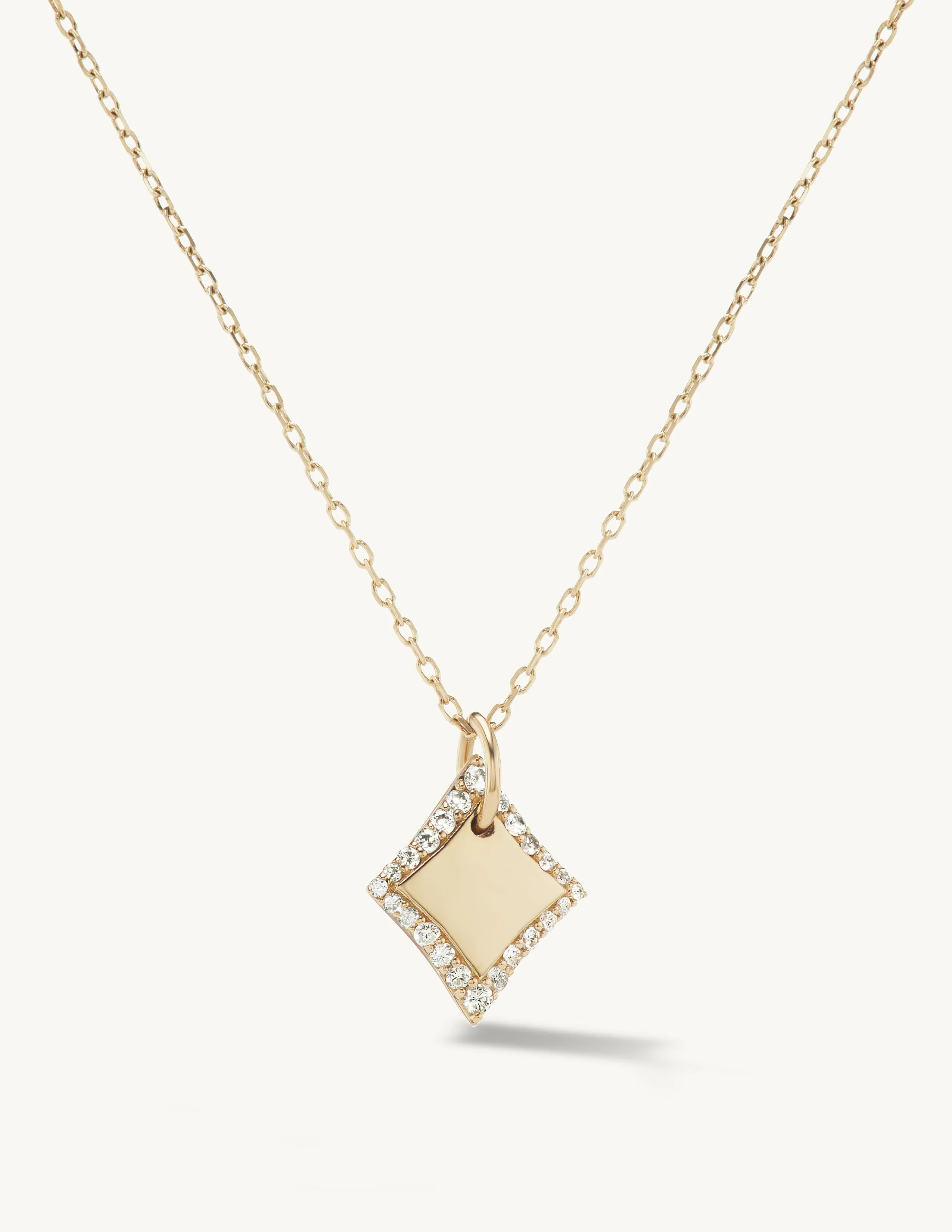 Pave French Point Amulet sold by Sophie Ratner