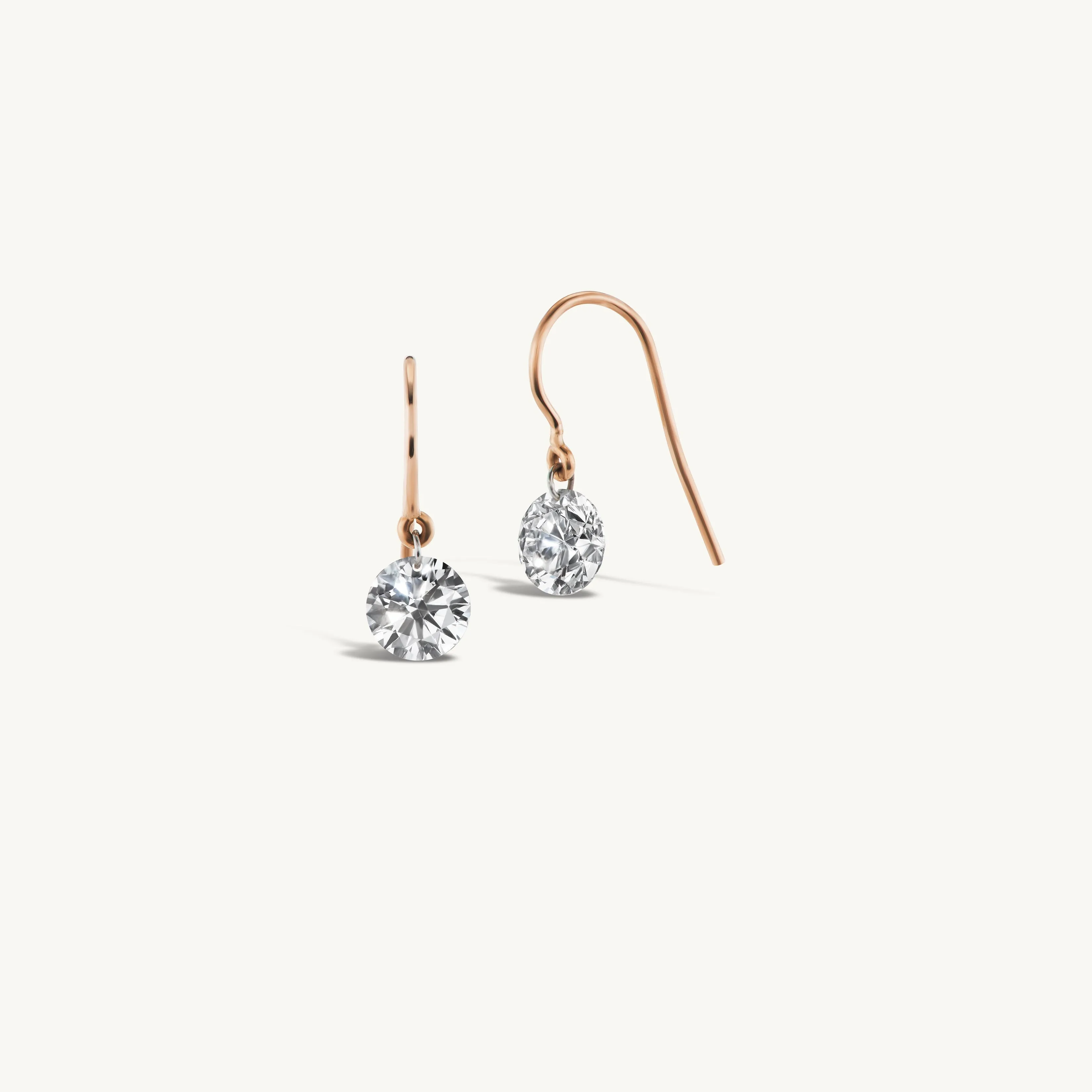 Pierced Diamond Earrings sold by Sophie Ratner product image thumbnail 5