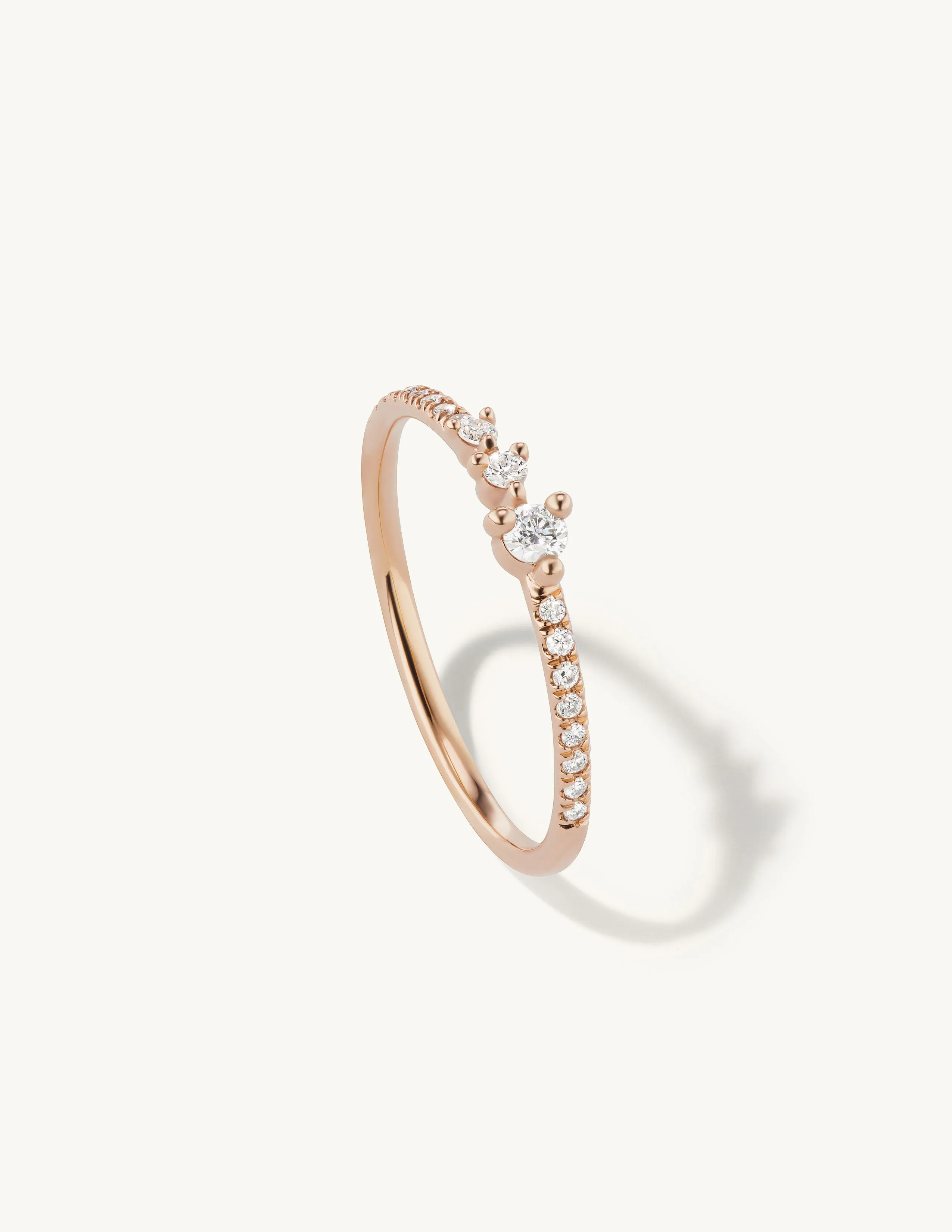 Triplet Pave Band sold by Sophie Ratner product image thumbnail 4