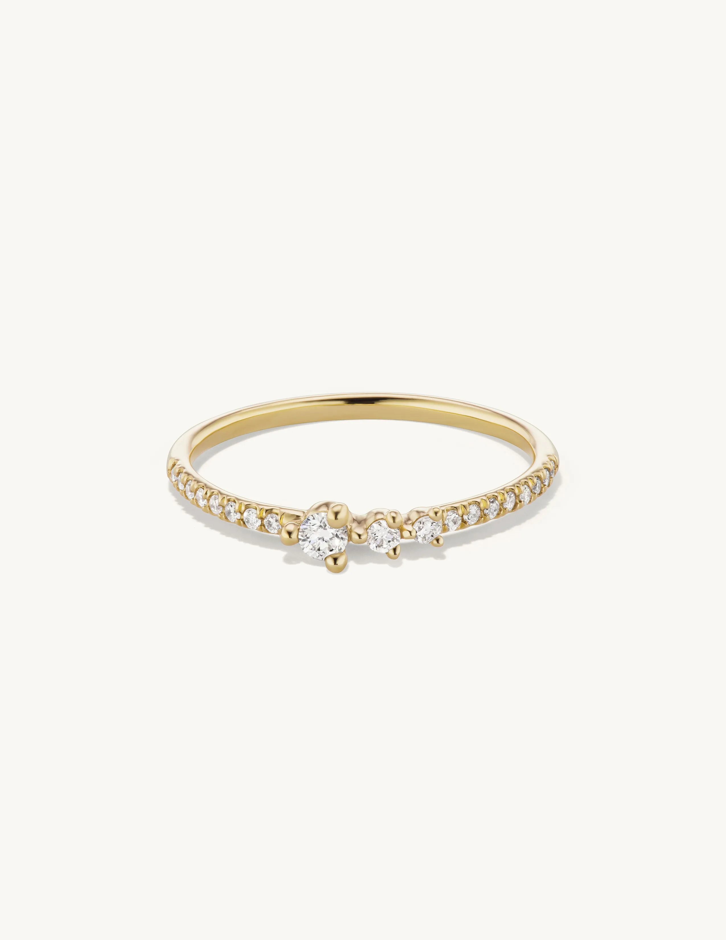 Triplet Pave Band sold by Sophie Ratner product image thumbnail 3