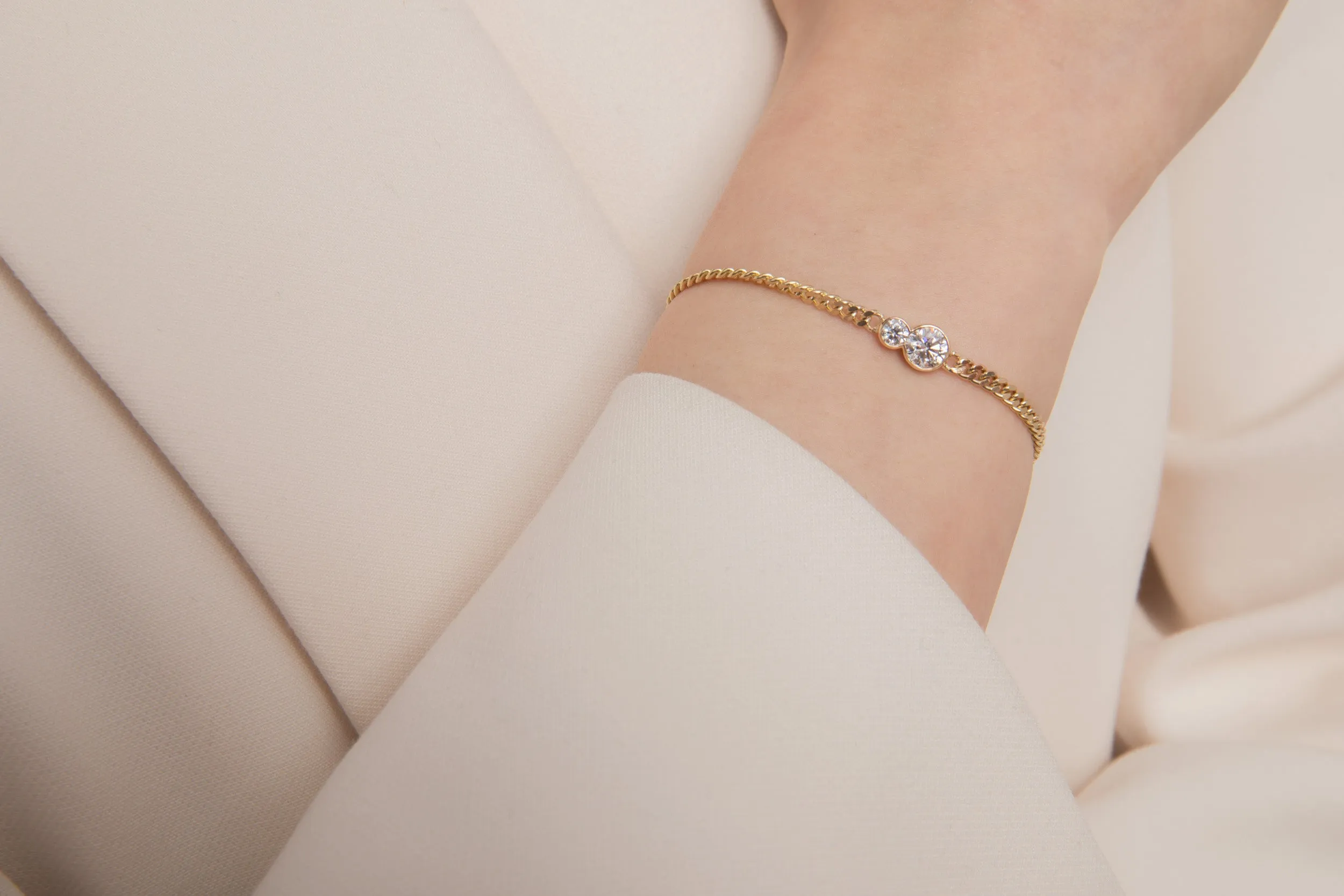 Duet Round Bracelet sold by Sophie Ratner product image thumbnail 3