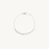 Petite Pierced Tennis Bracelet sold by Sophie Ratner