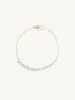 Petite Pierced Tennis Bracelet sold by Sophie Ratner