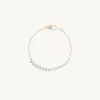 Petite Pierced Tennis Bracelet sold by Sophie Ratner