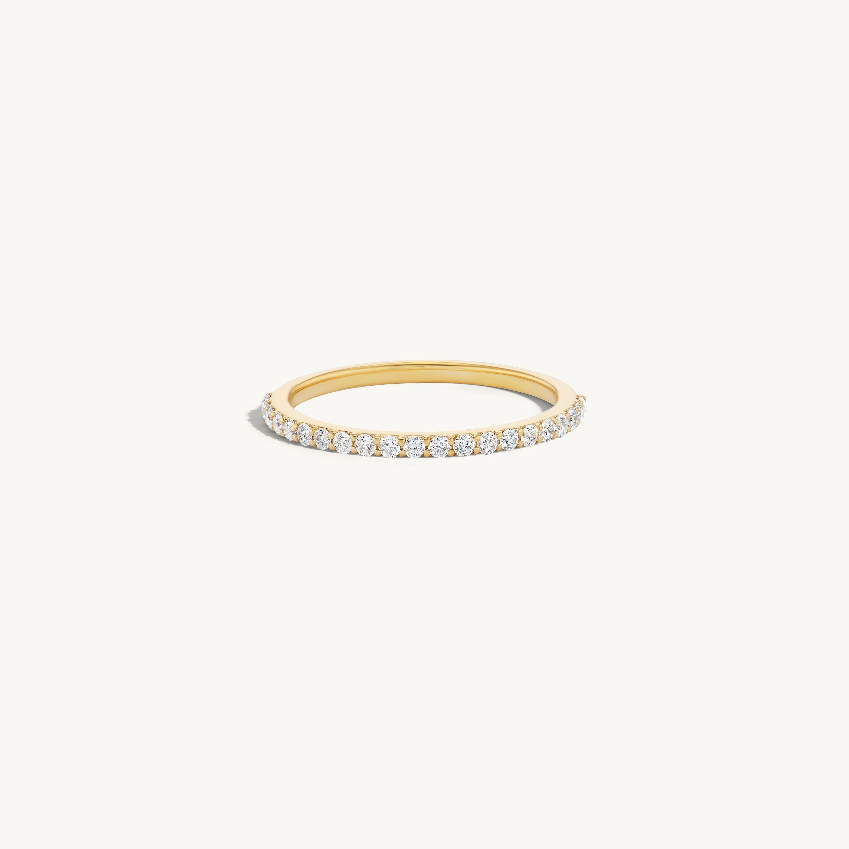 Half Diamond Eternity Band sold by Sophie Ratner product image thumbnail 3