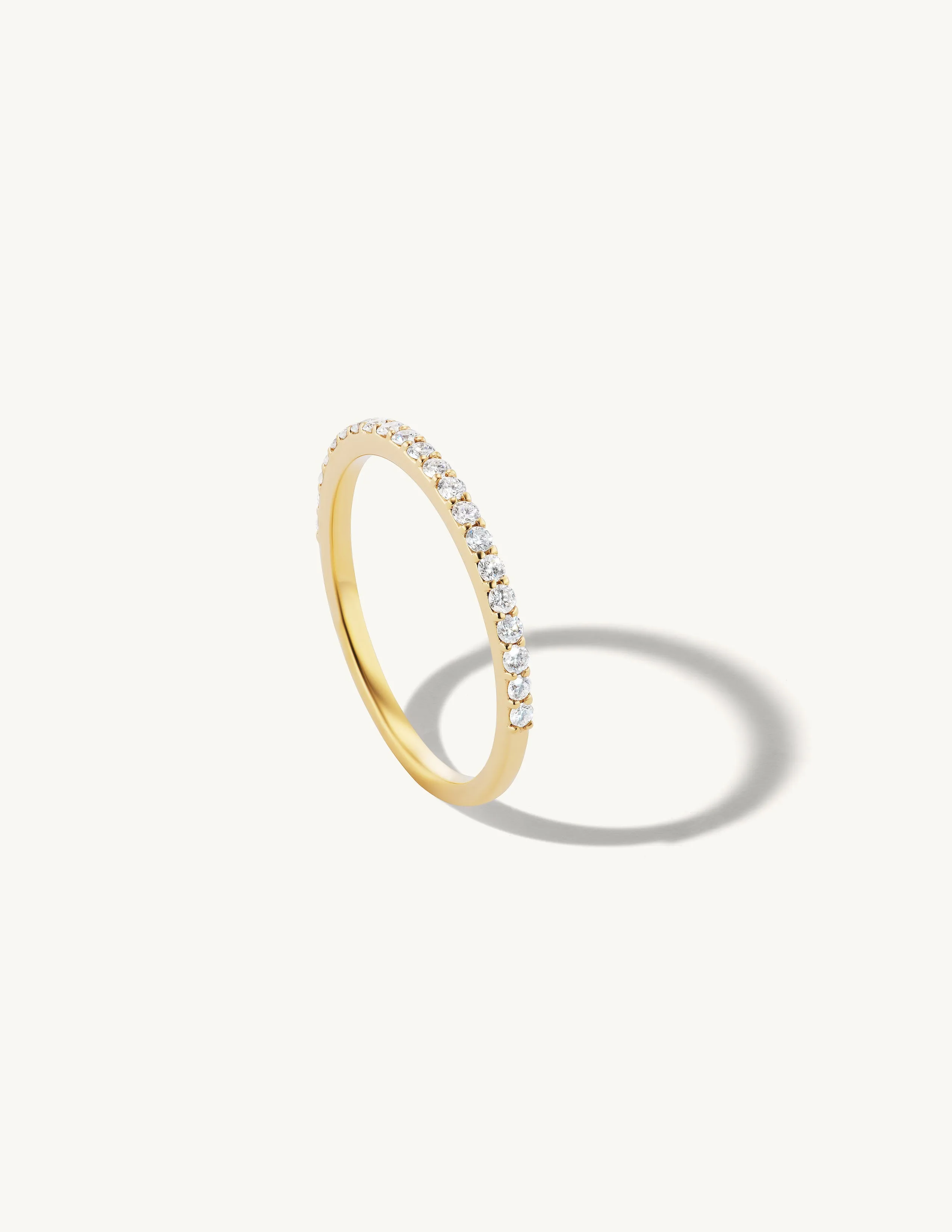 Half Diamond Eternity Band sold by Sophie Ratner
