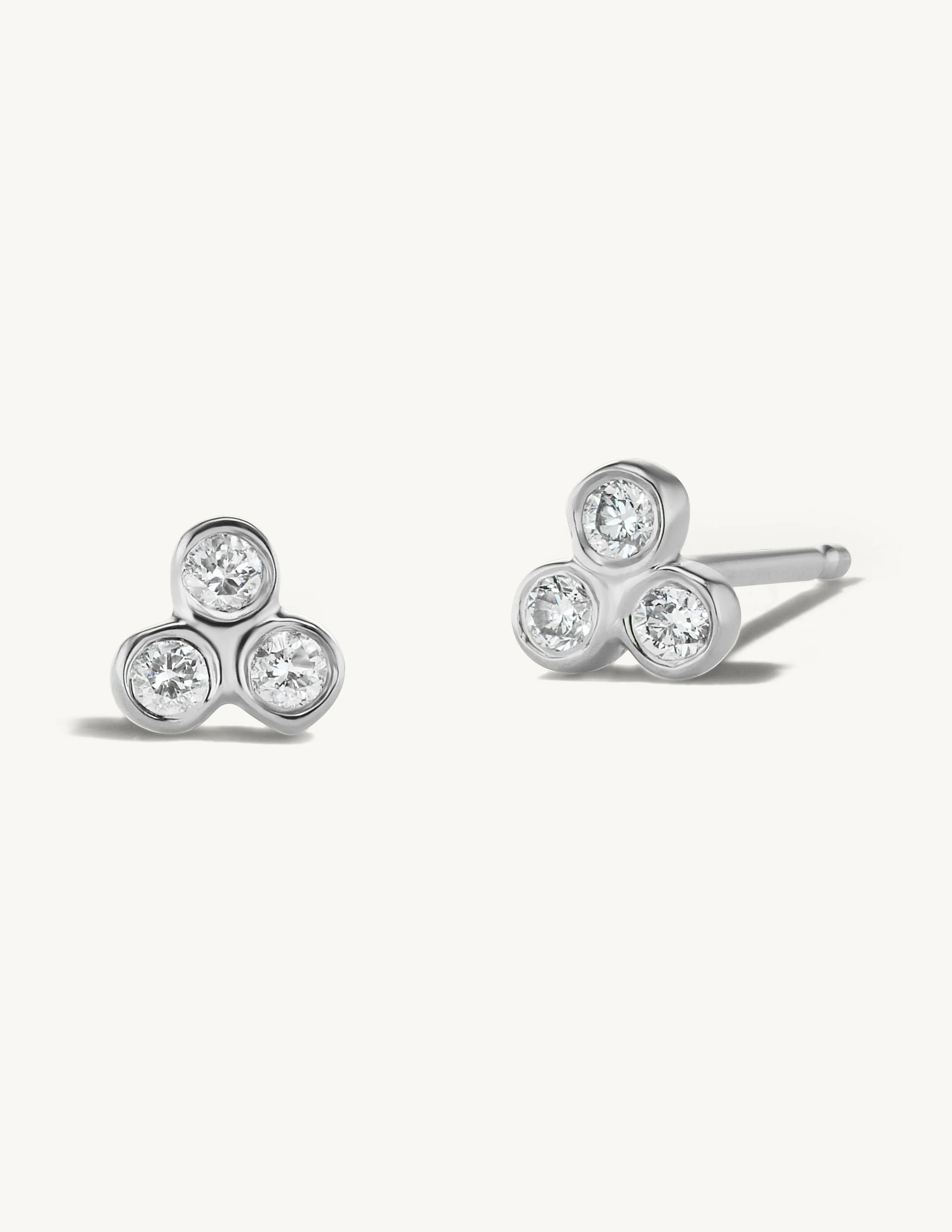 Trilogy Studs - In Stock sold by Sophie Ratner product image thumbnail 3