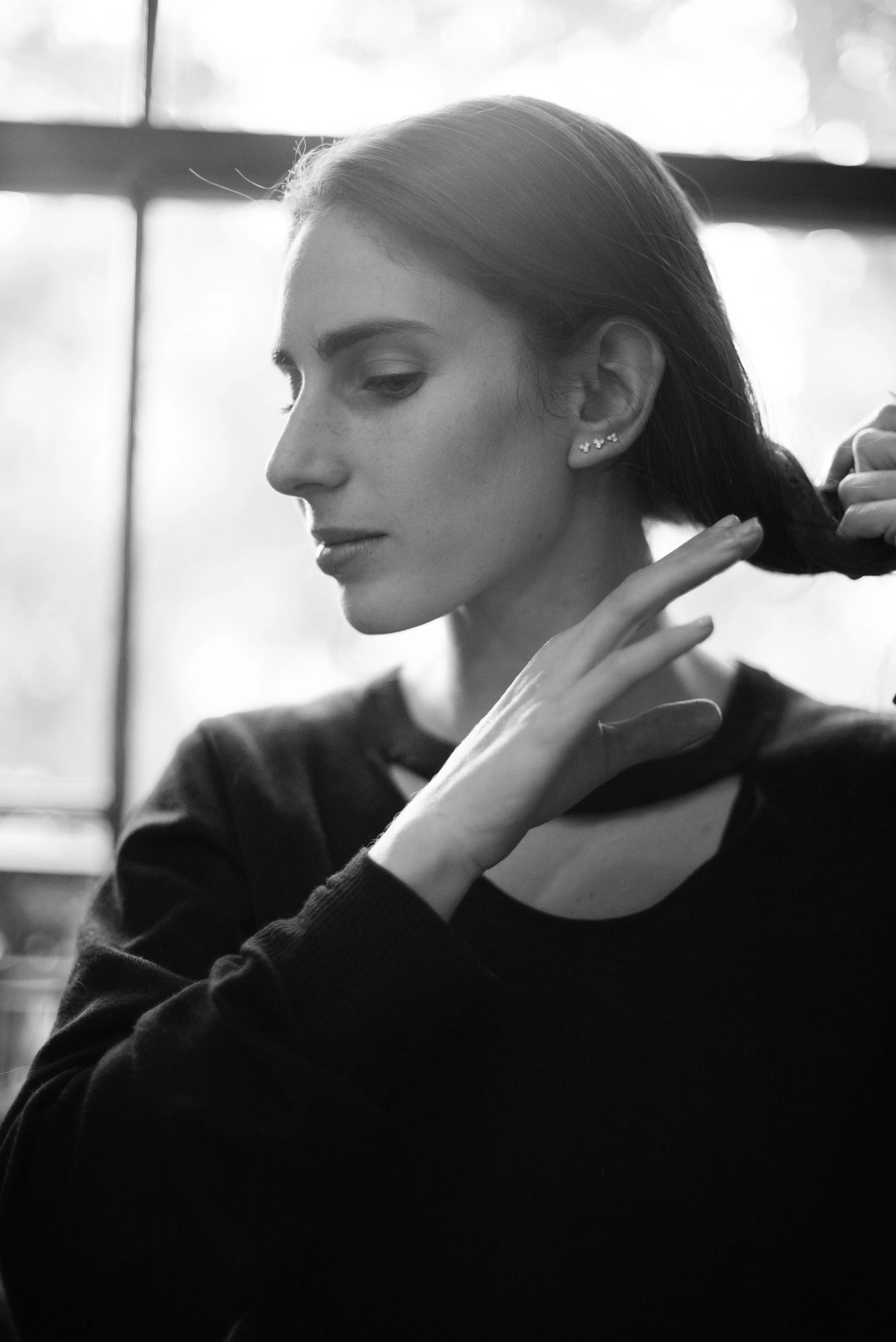 Trilogy Studs - In Stock sold by Sophie Ratner product image thumbnail 5