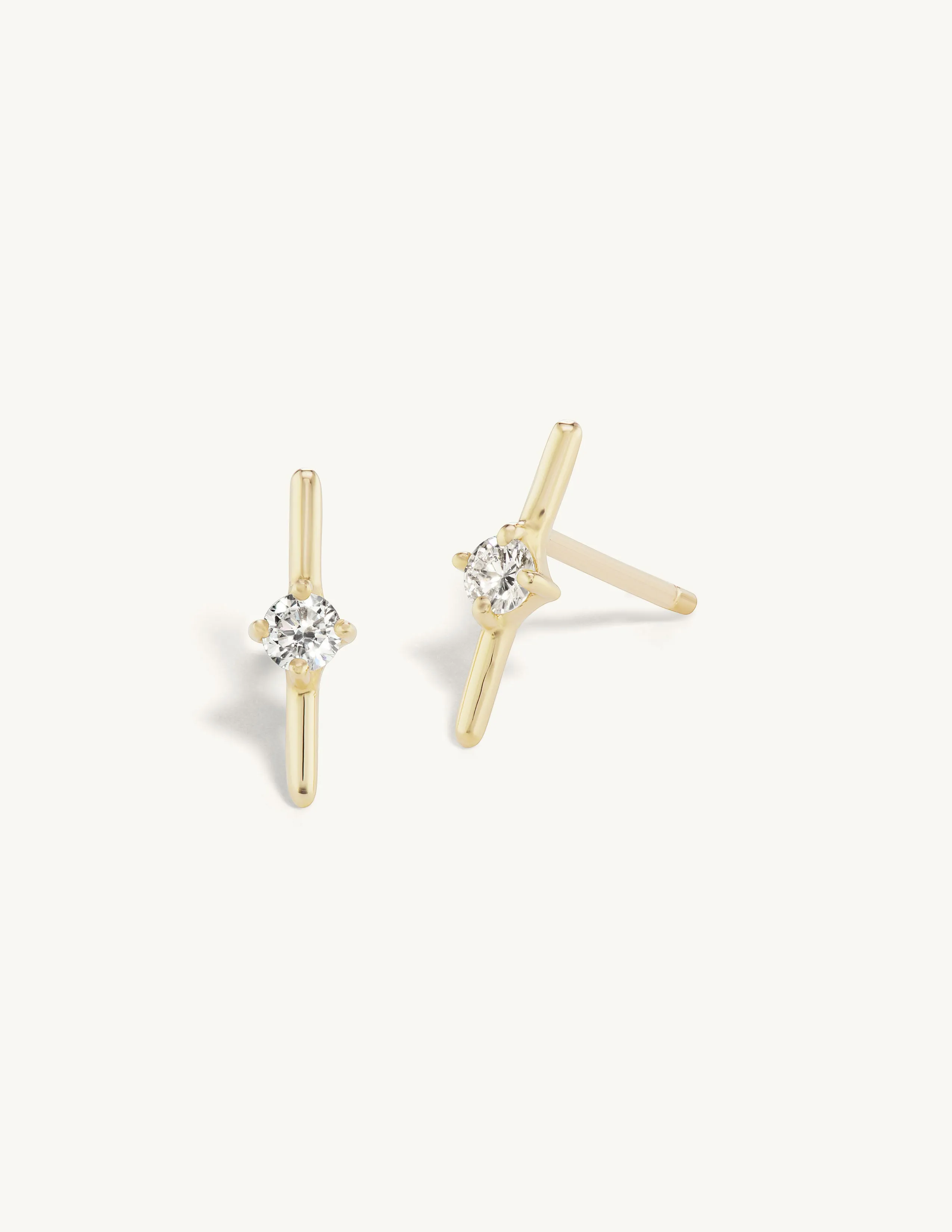 Round Dash Studs - In Stock sold by Sophie Ratner